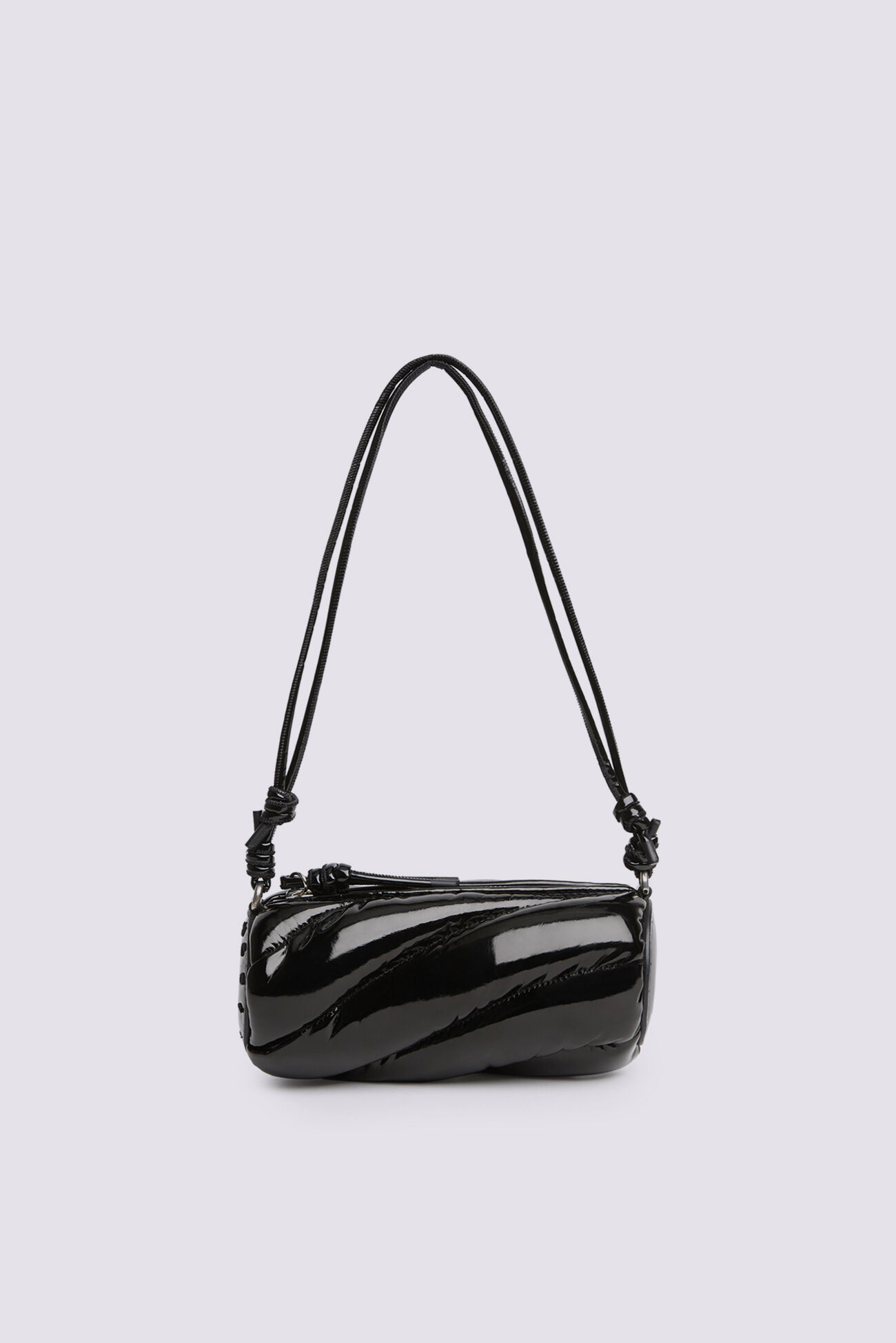 Mella Vinyl Mini Bag Black