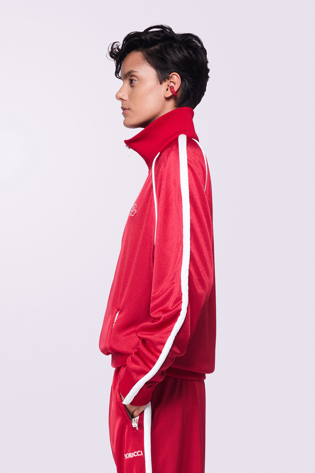 Unisex Tracksuit Sweatshirt Red
