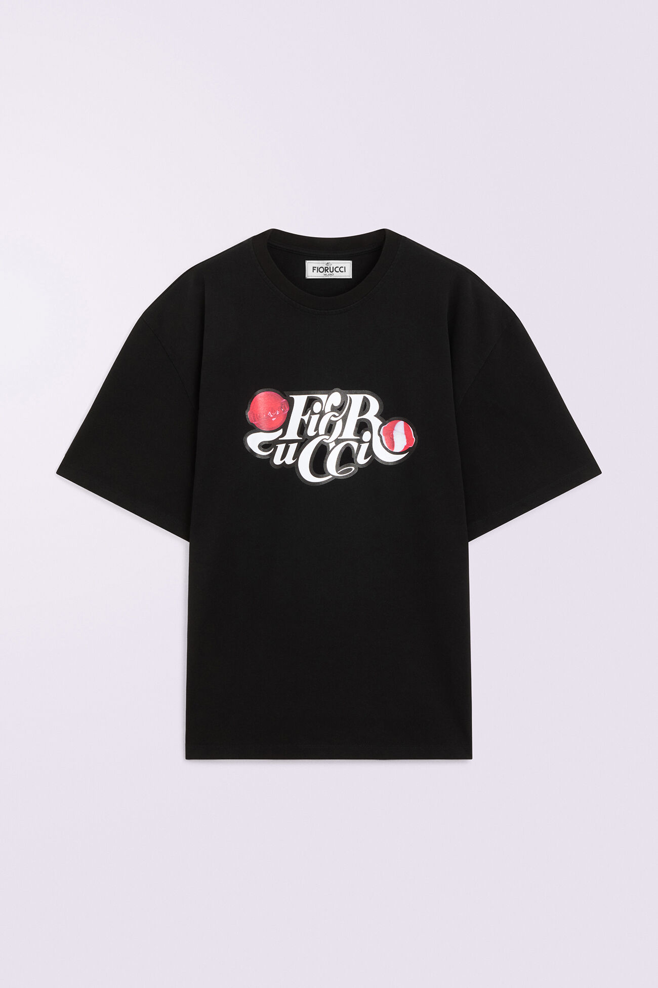 Unisex Lollipop Logo T-Shirt Black