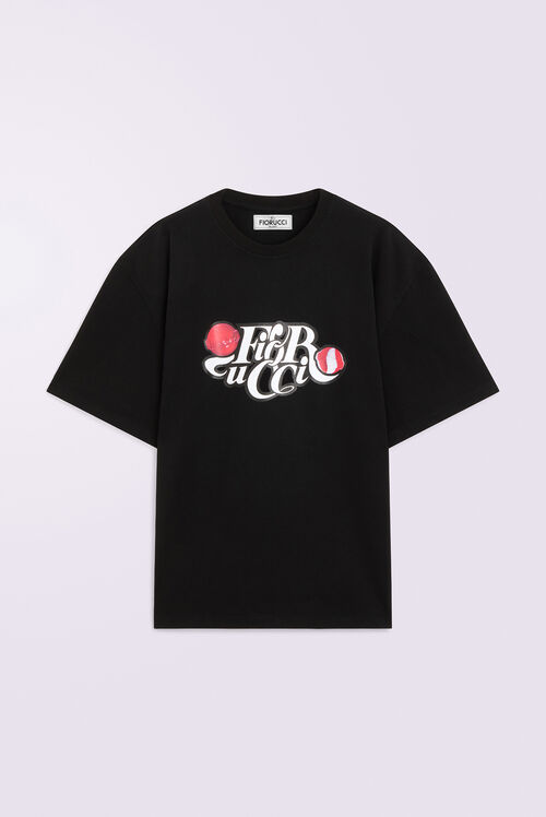 Unisex Lollipop Logo T-Shirt Black