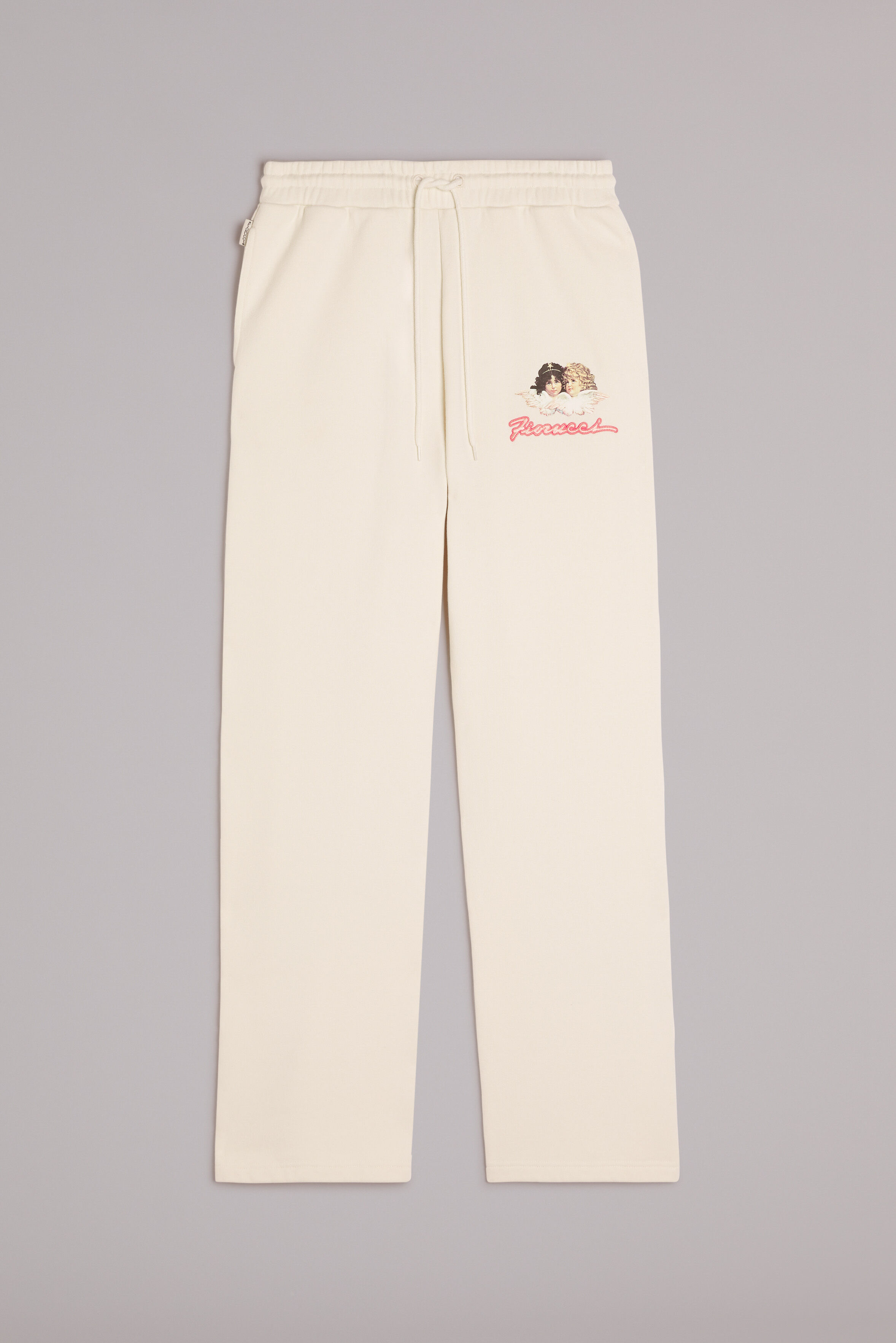 Angels Squiggle Logo Joggers Cream