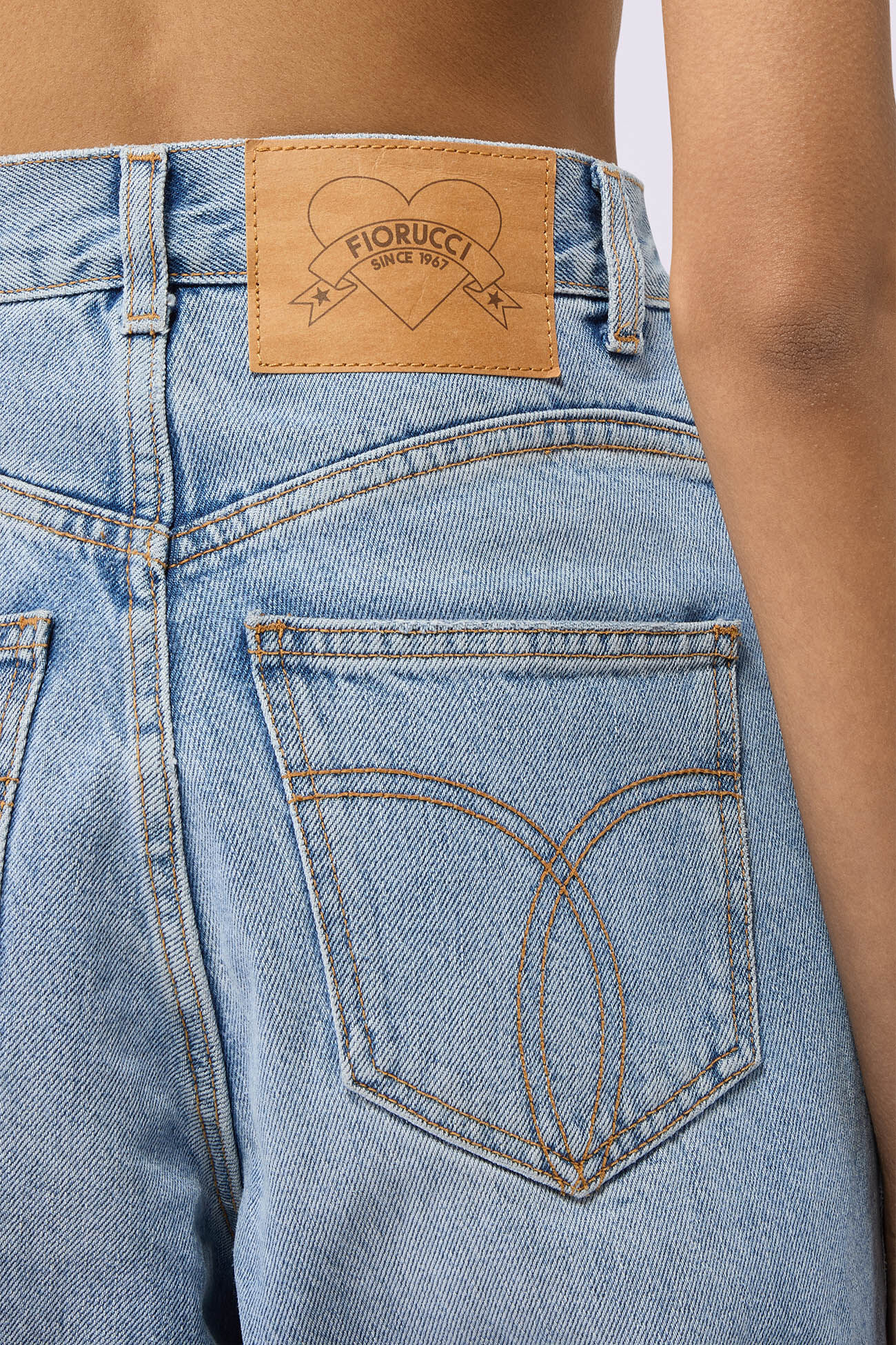 High Waist Jeans Light Blue