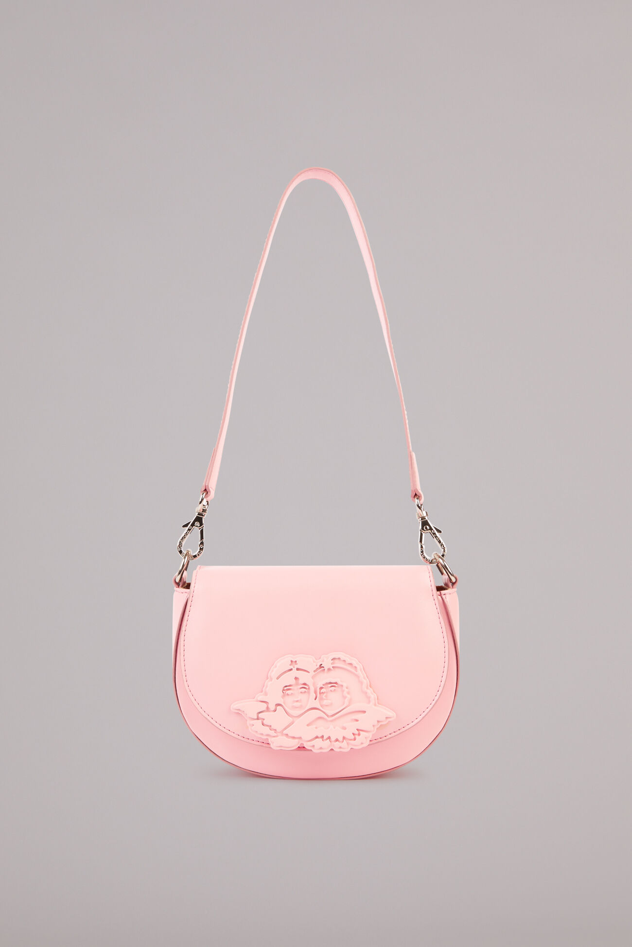 Angels Plaque Handbag Pink