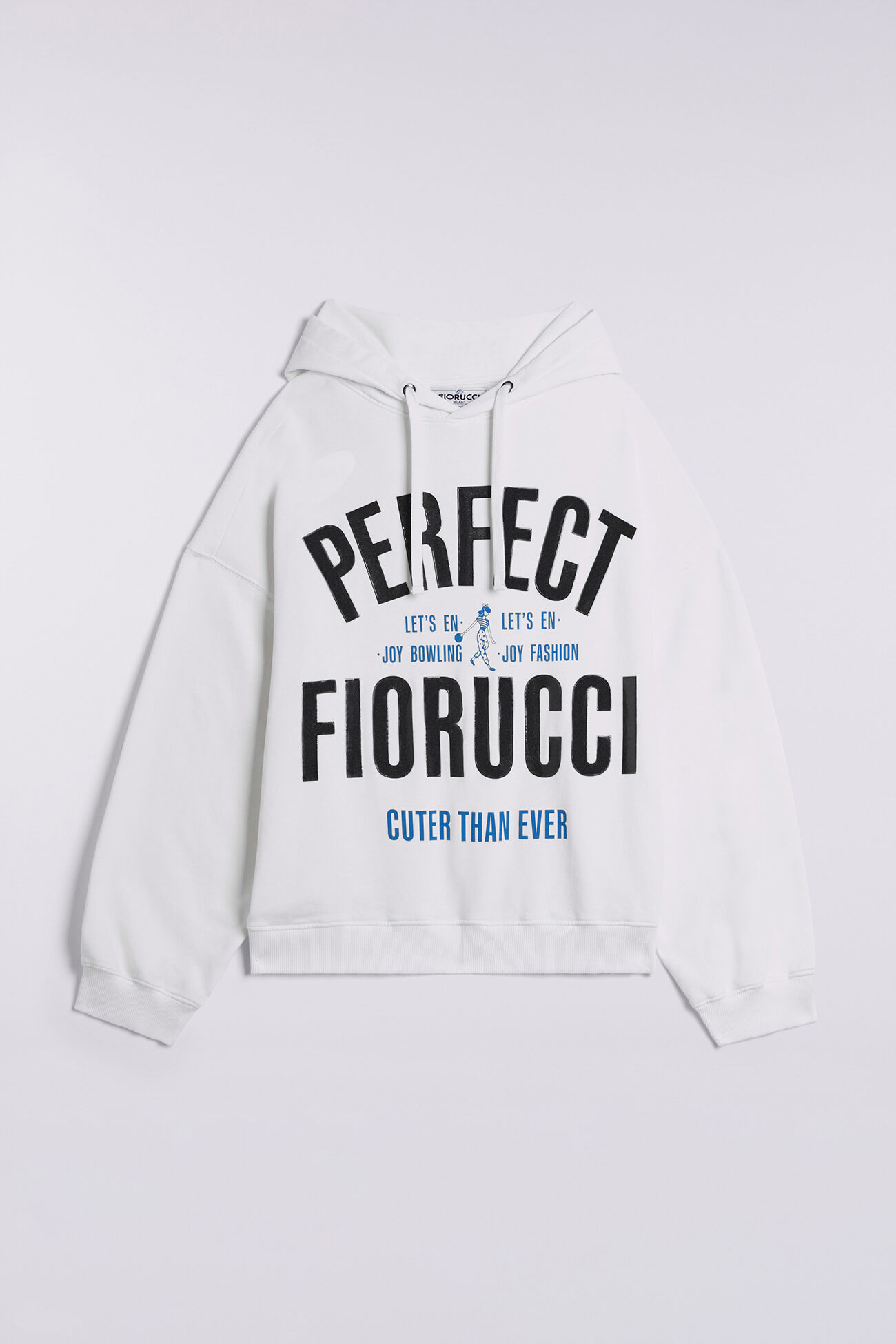 Perfect Fiorucci Hoodie White
