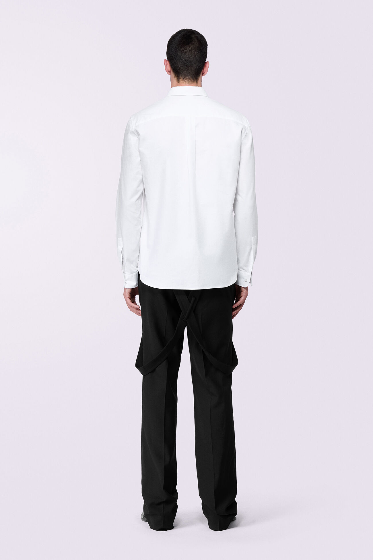 Embroidered Trousers Black
