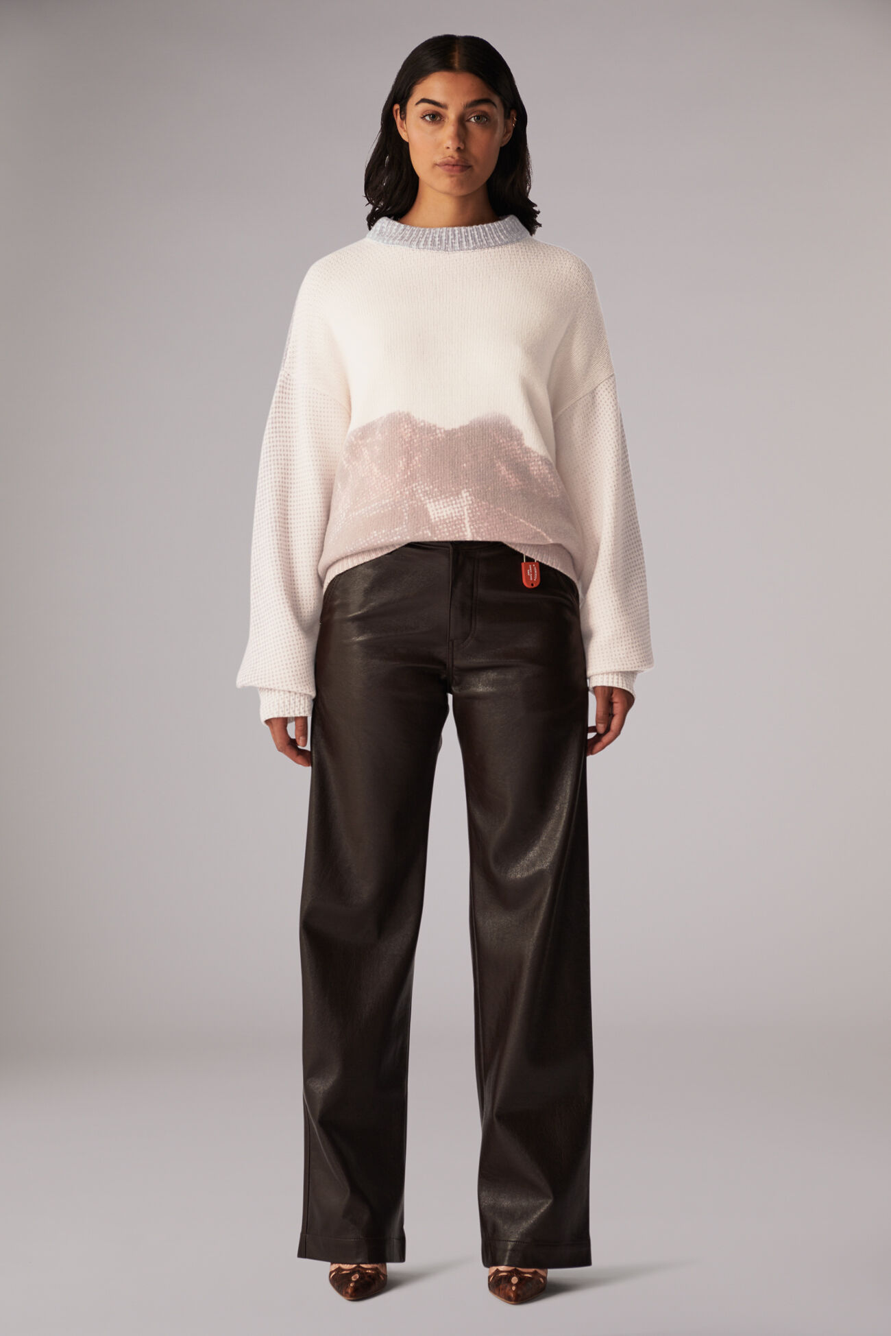 Unisex On the Road Knit Jumper Cream