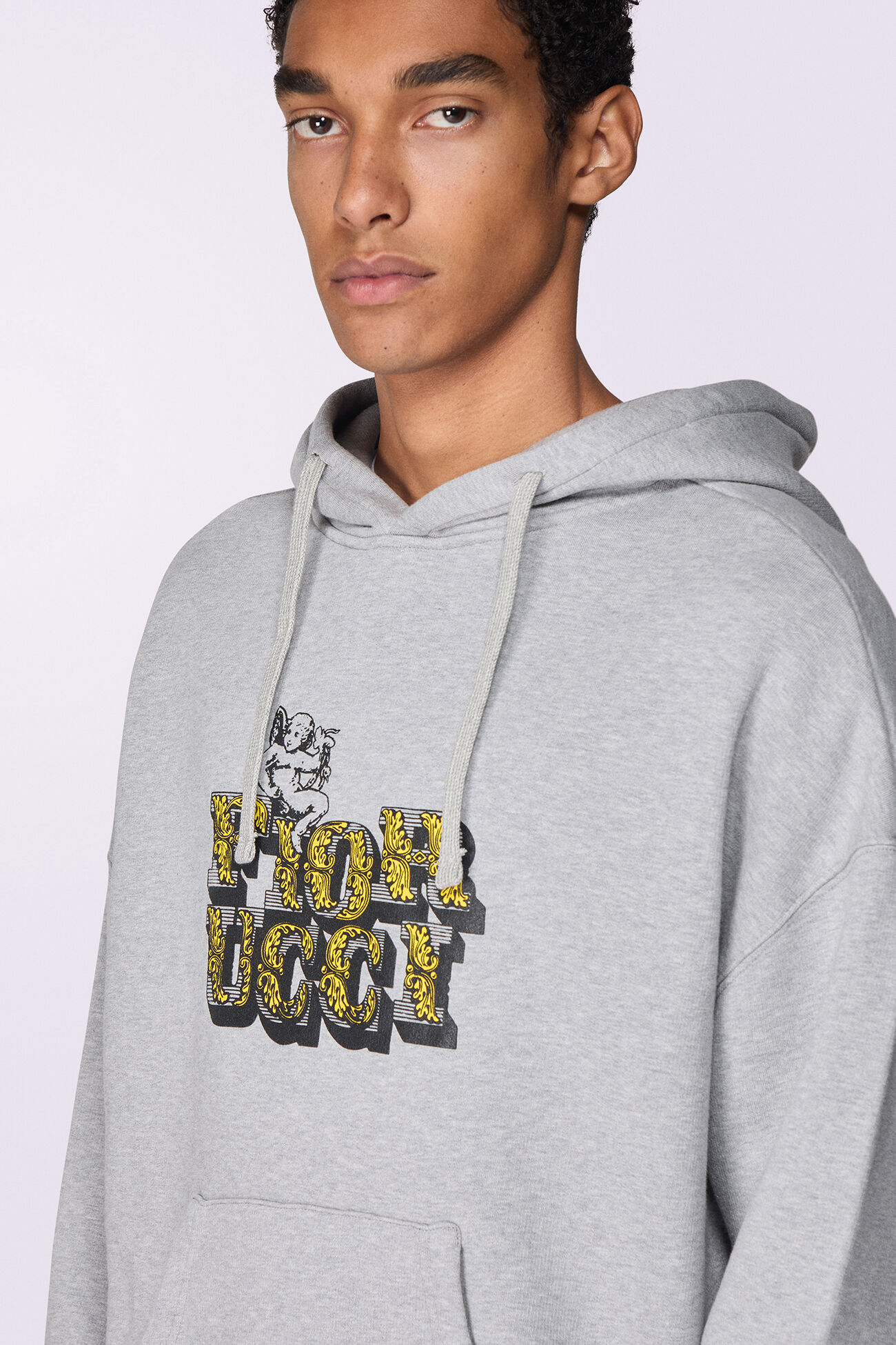 Unisex Rococo Logo Hoodie Grey