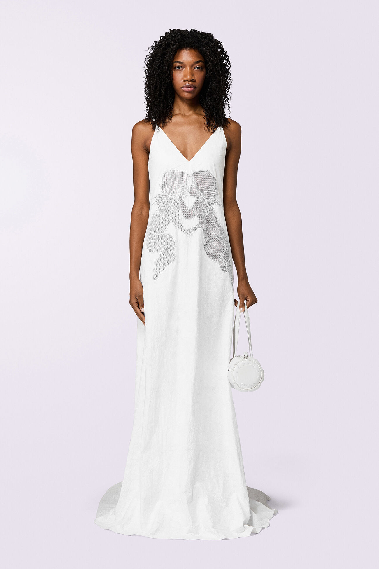 Kissing Angels Slip Maxi Dress White