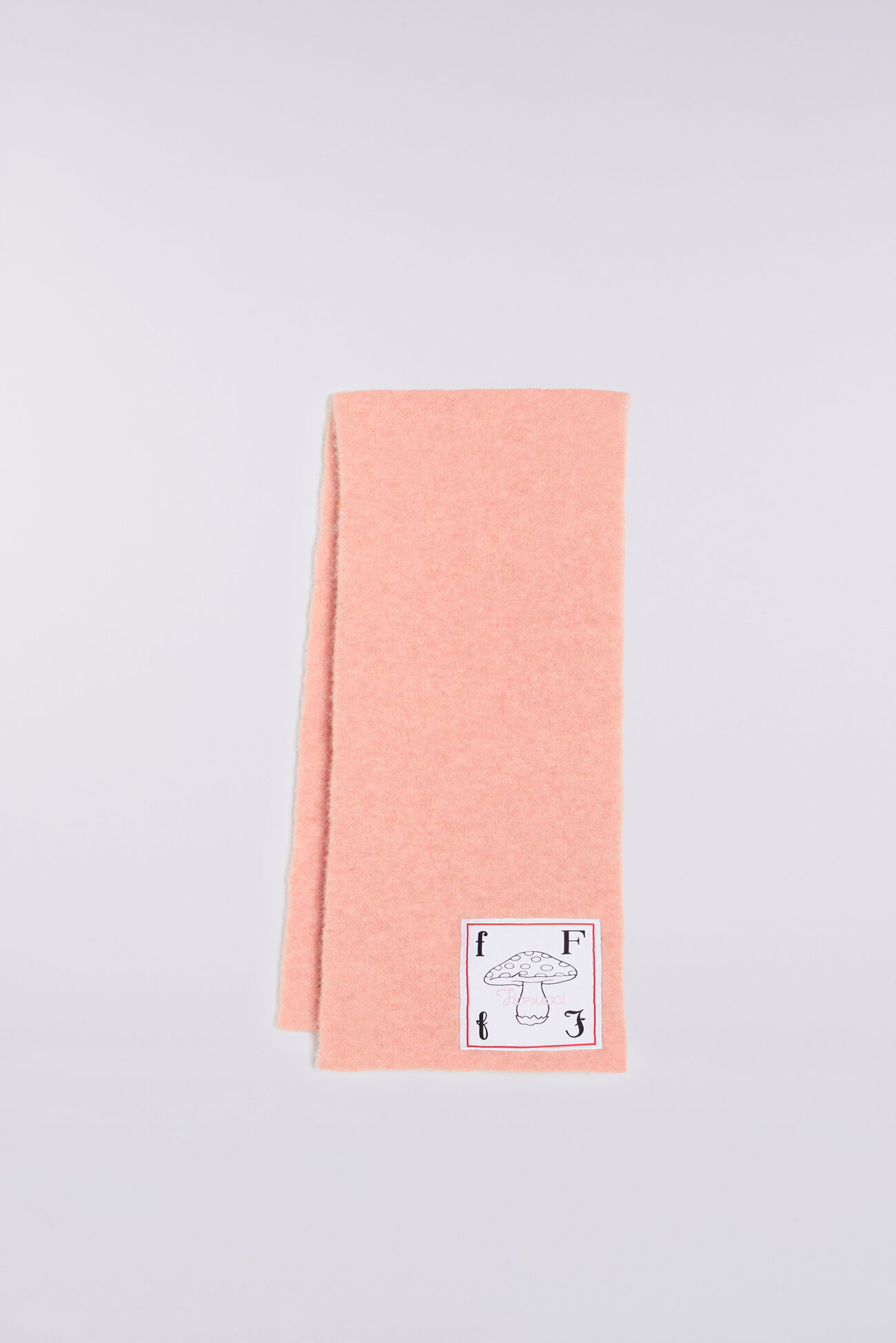 Mushroom Patch Scarf Pink