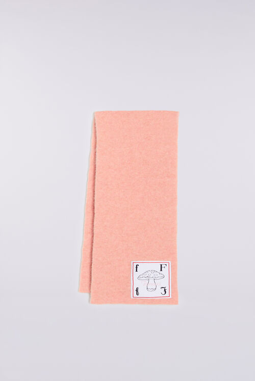 Mushroom Patch Scarf Pink