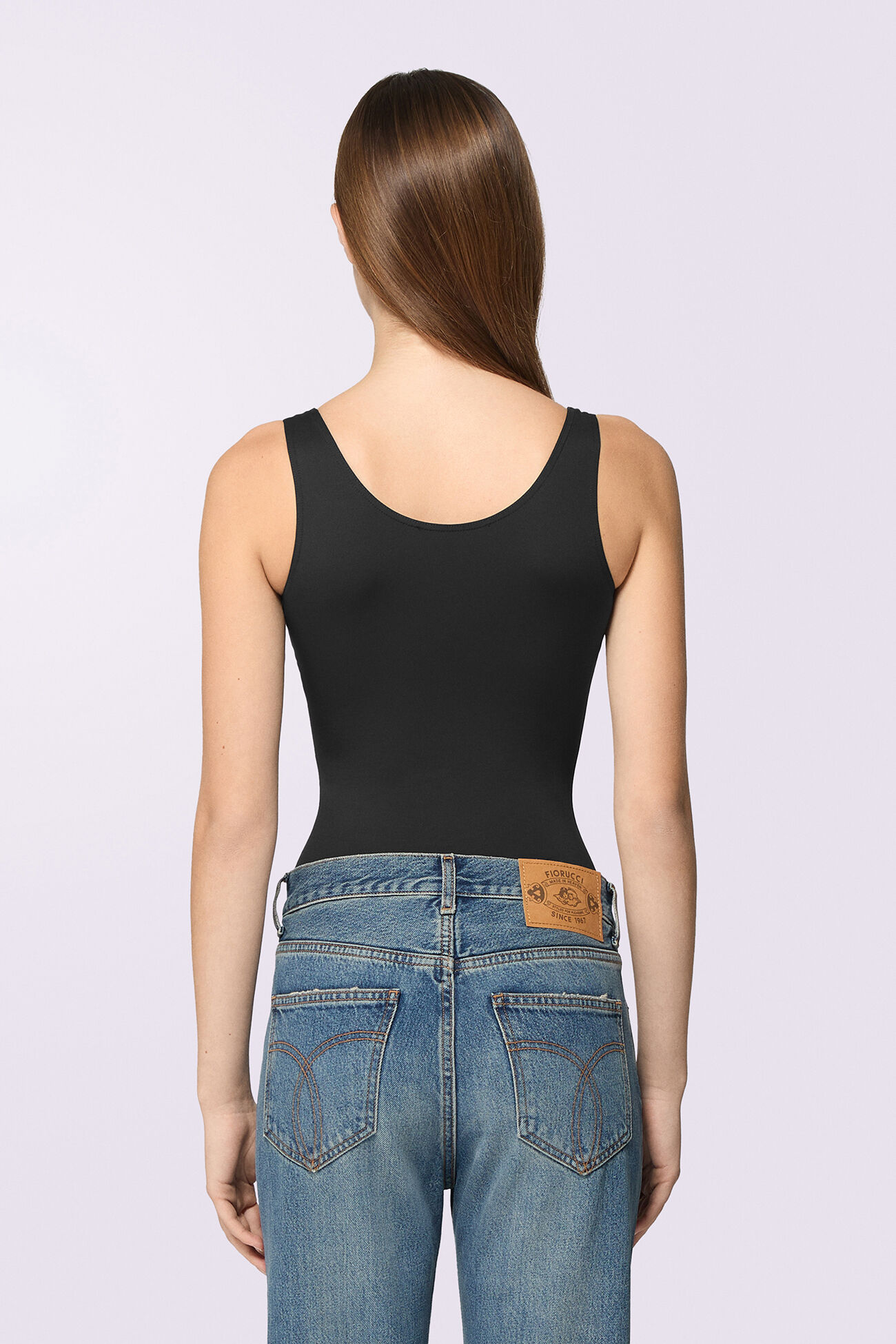 Angels Patch Bodysuit Black