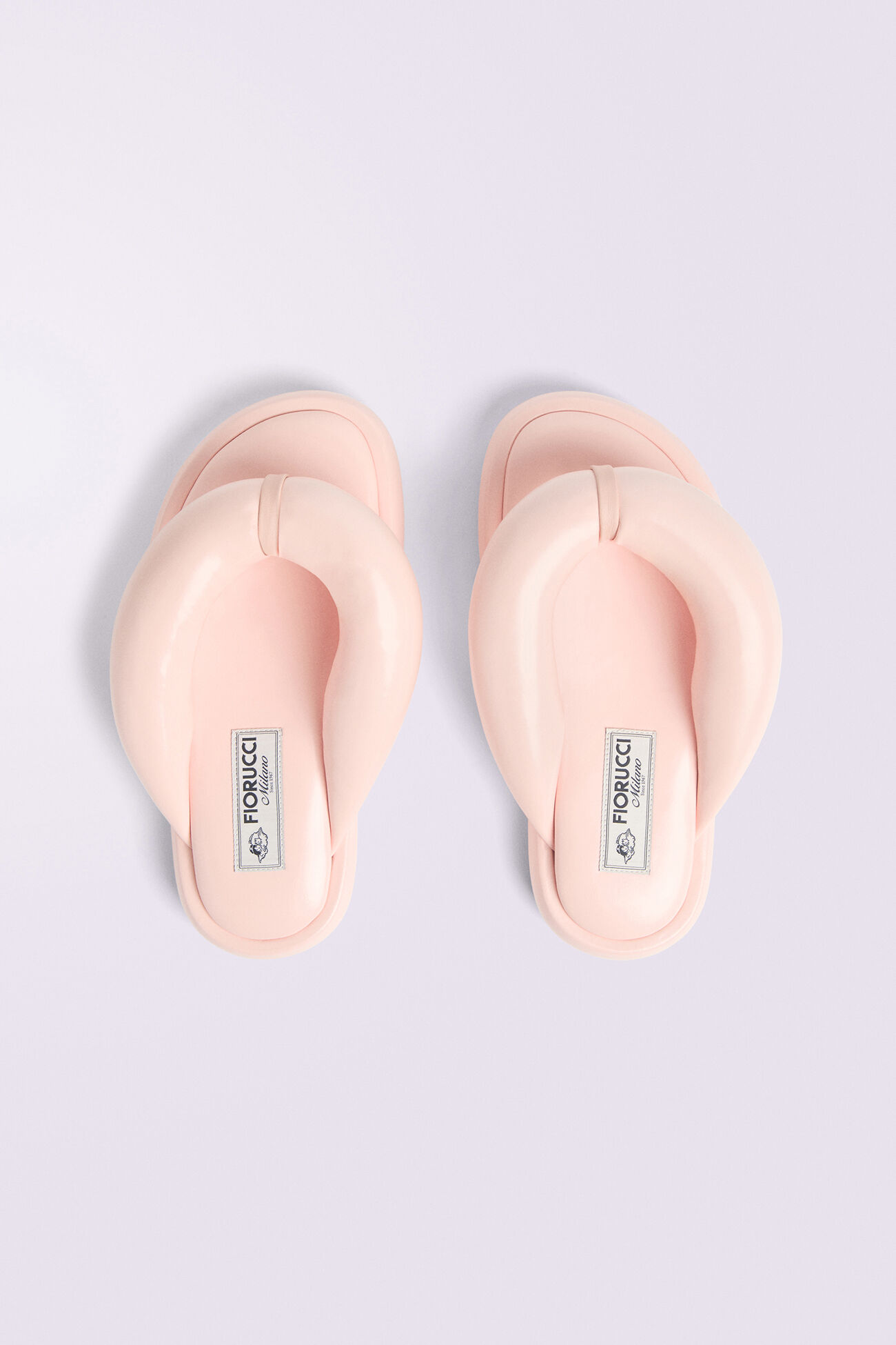 Vinyl Fluff Flops Pink