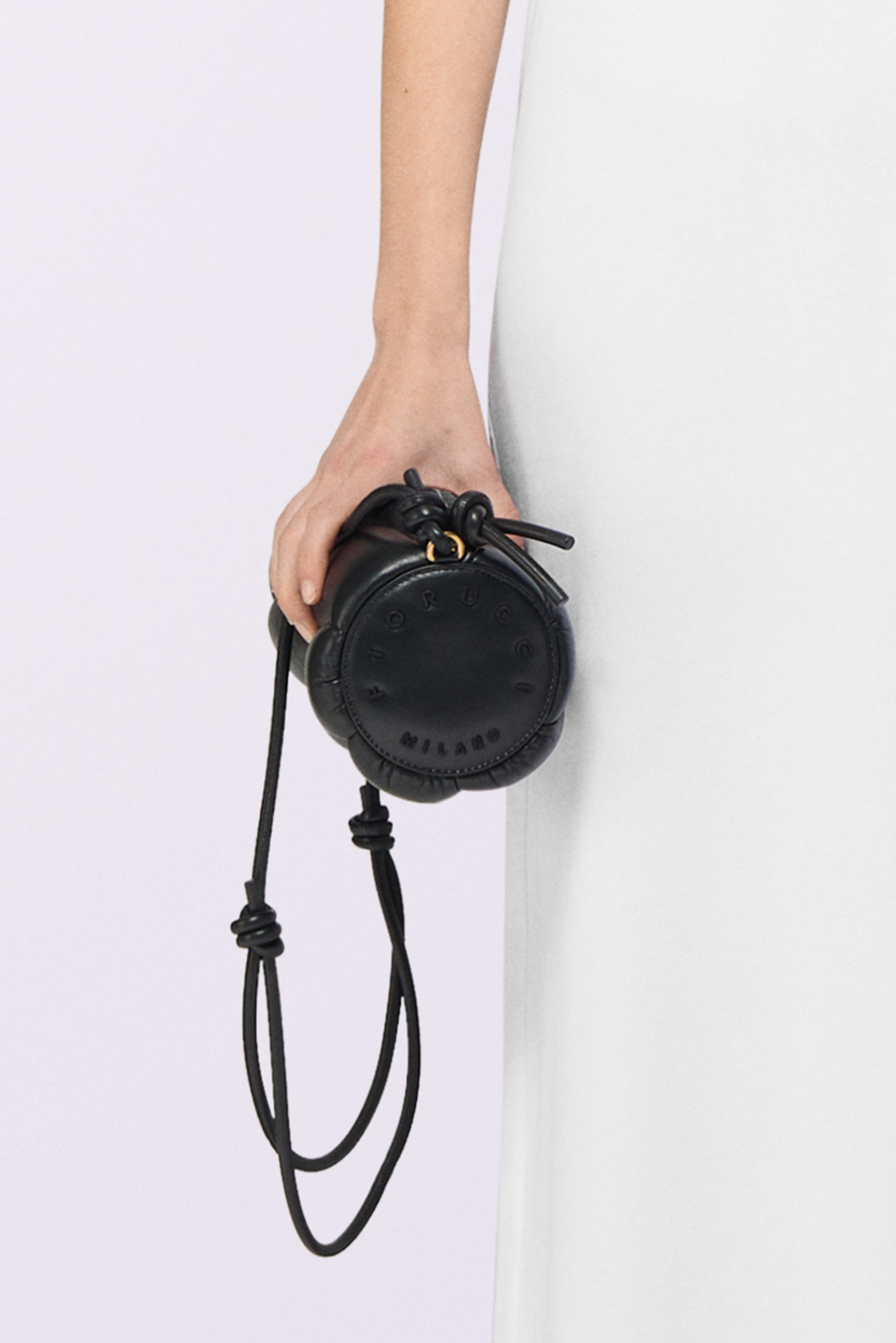 Mella Leather Bag Black