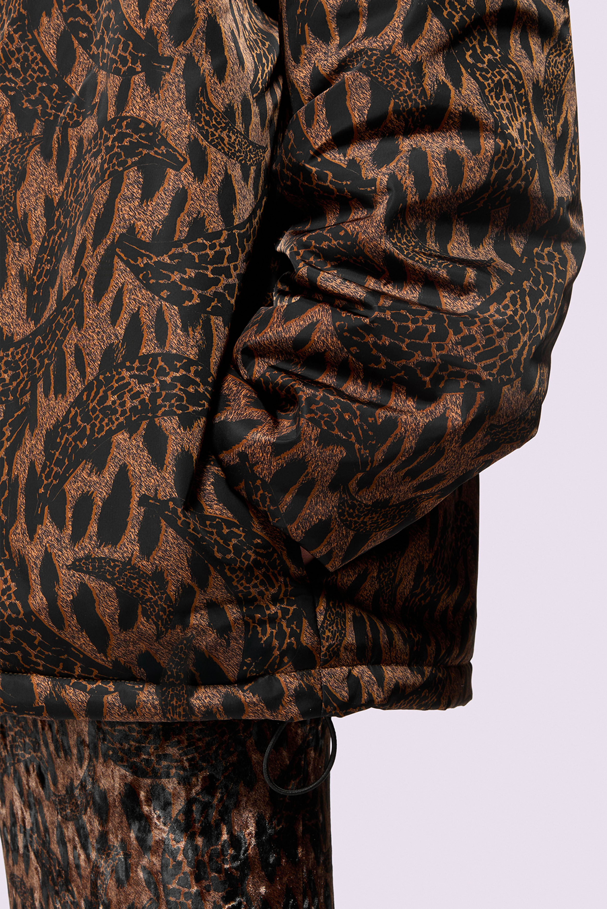 Banimalier Nylon Jacket Brown