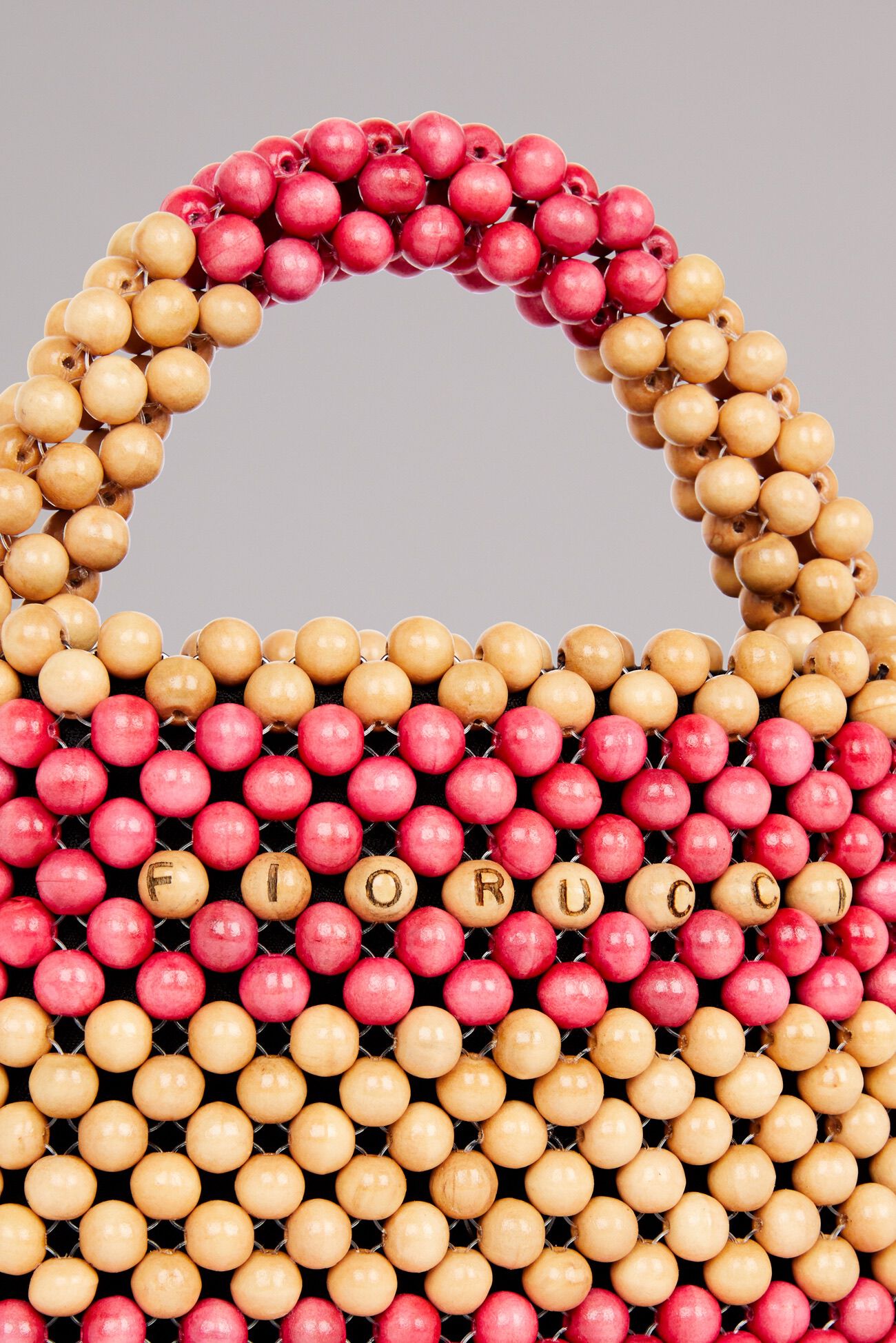 Beaded Handbag Pink