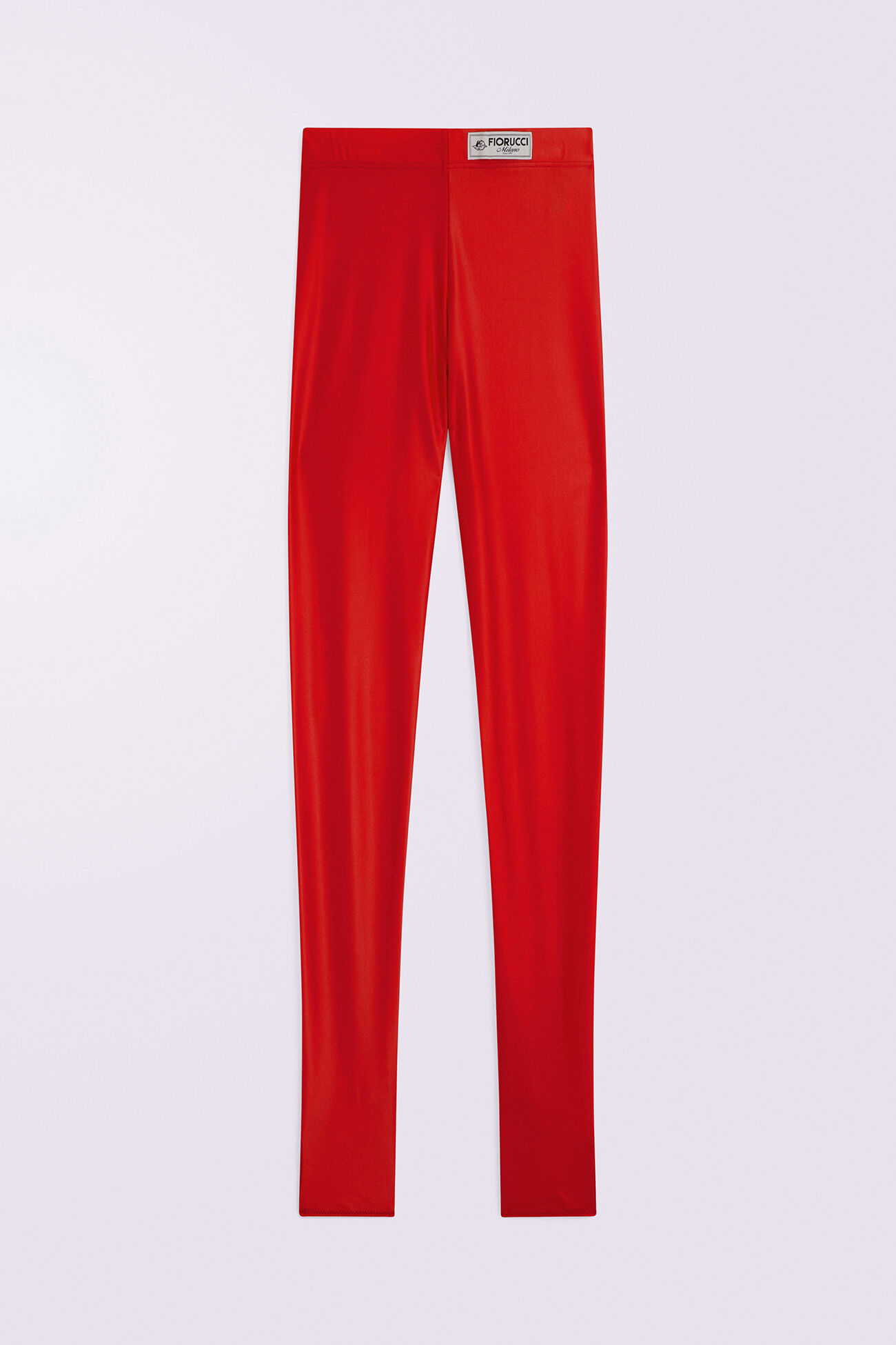 Semi-Footed Leggings Red