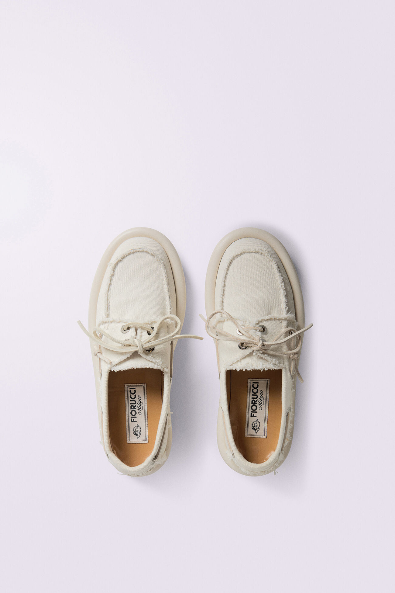 Women's Angels Patch Boat Shoes White