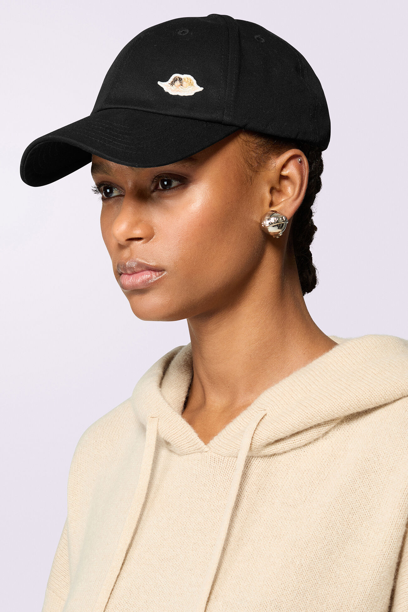 Angels Patch Cap Black
