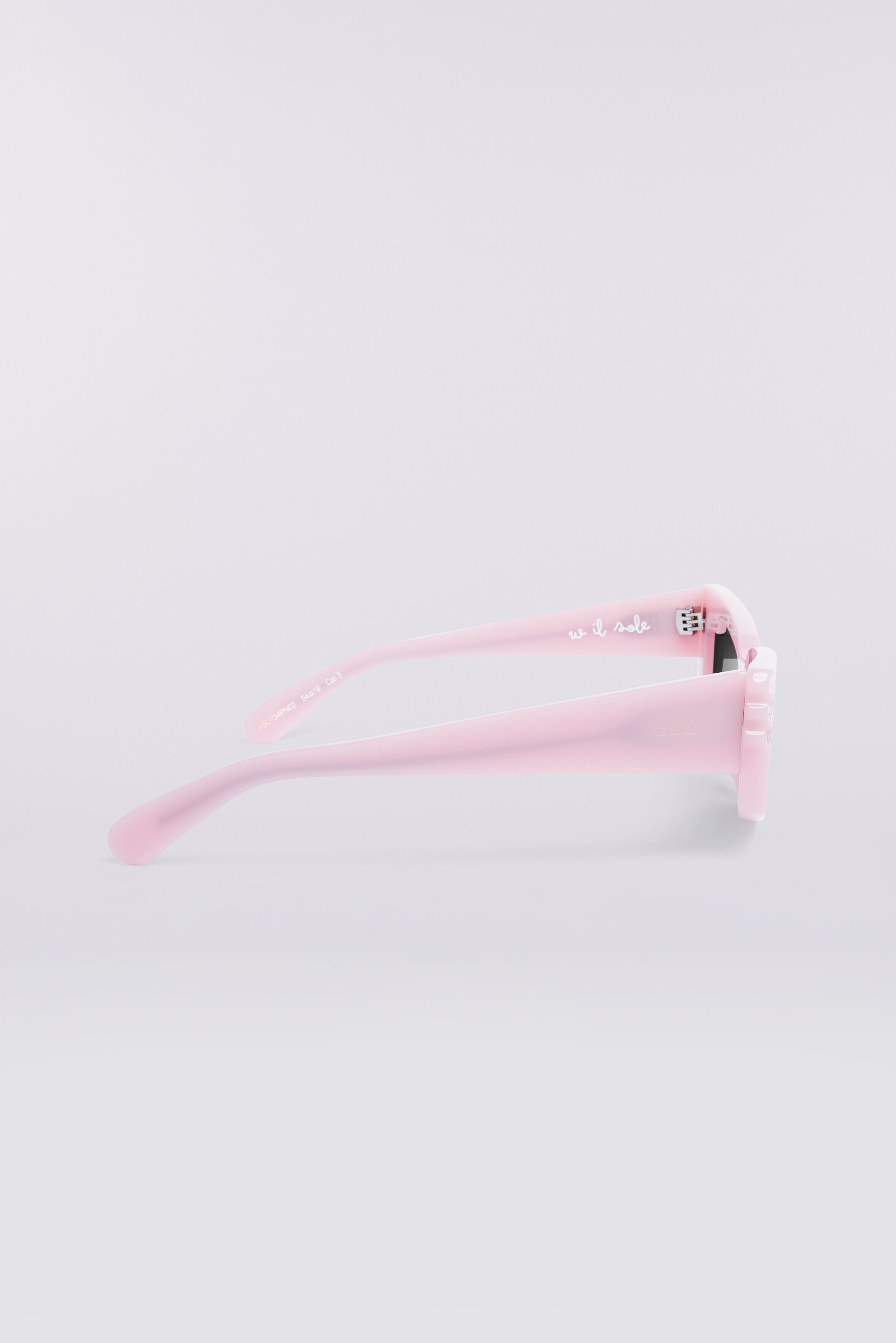 Rectangular Wing Sunglasses Pink