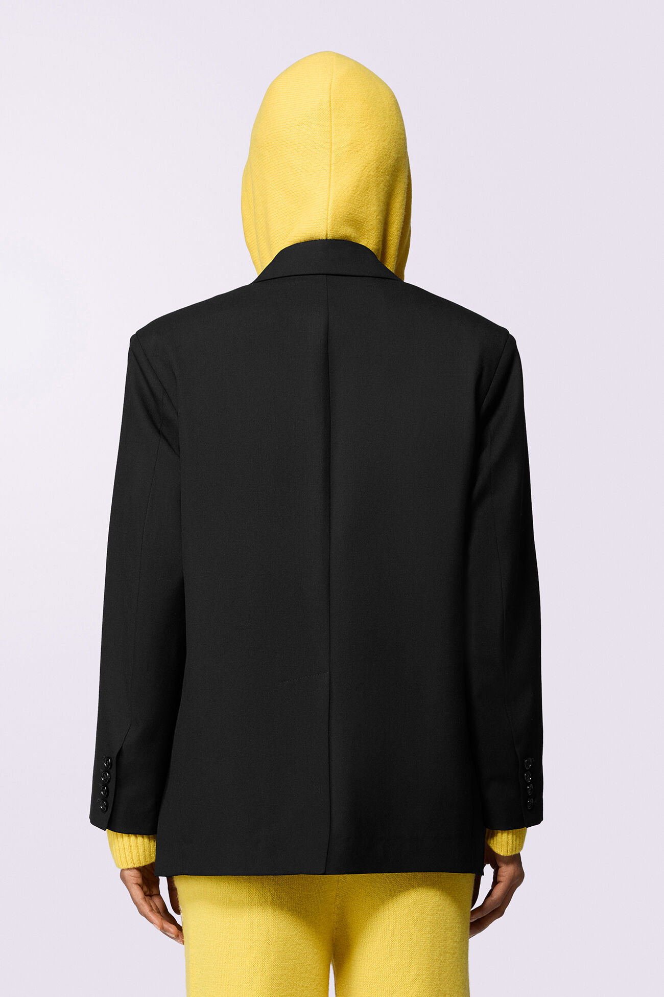 Double Breasted Blazer Black