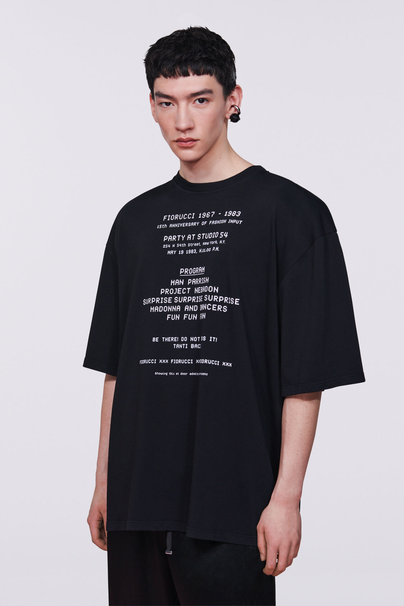 Unisex Invitation Graphic T-Shirt Black