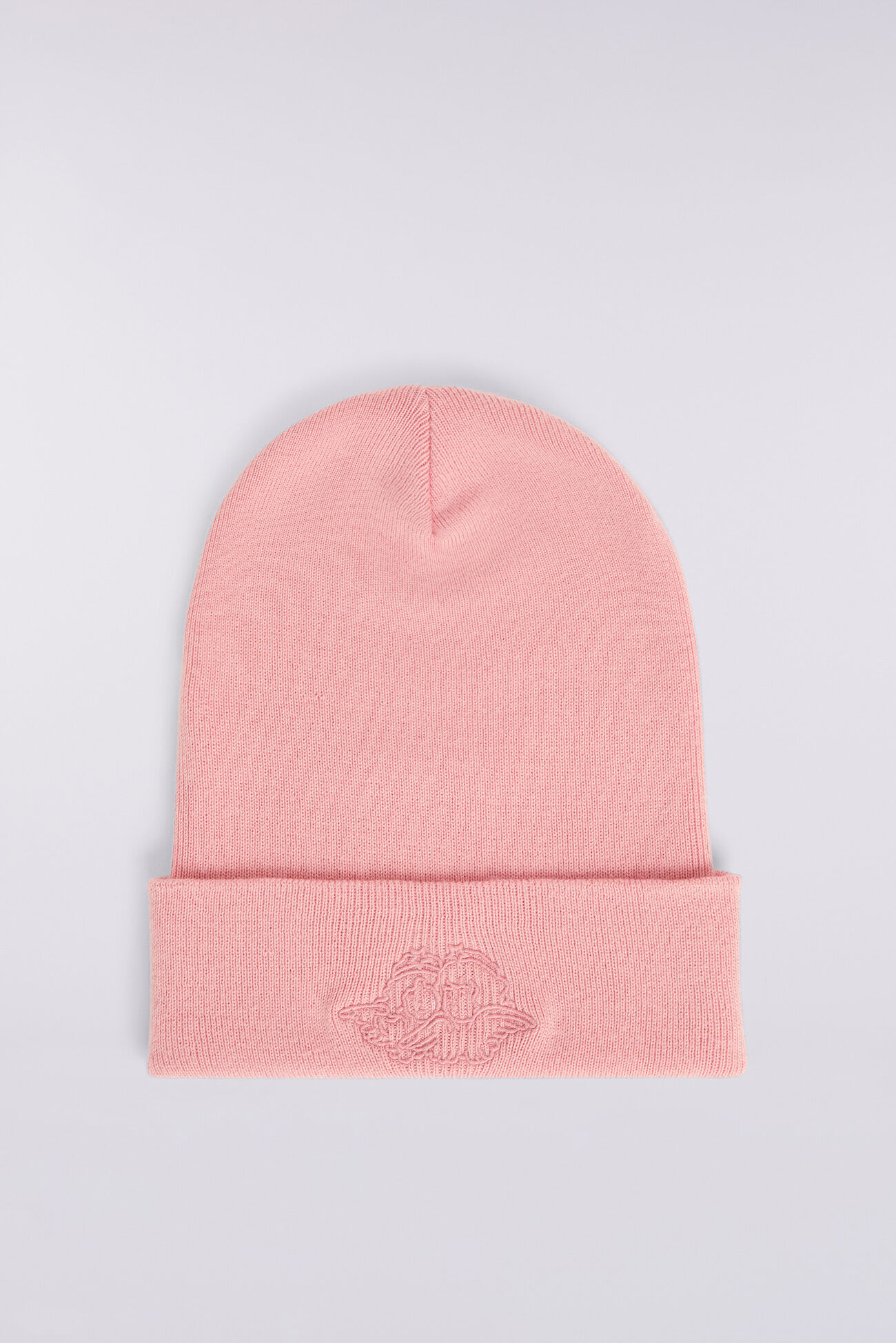 Angels Embroidered Beanie Pink