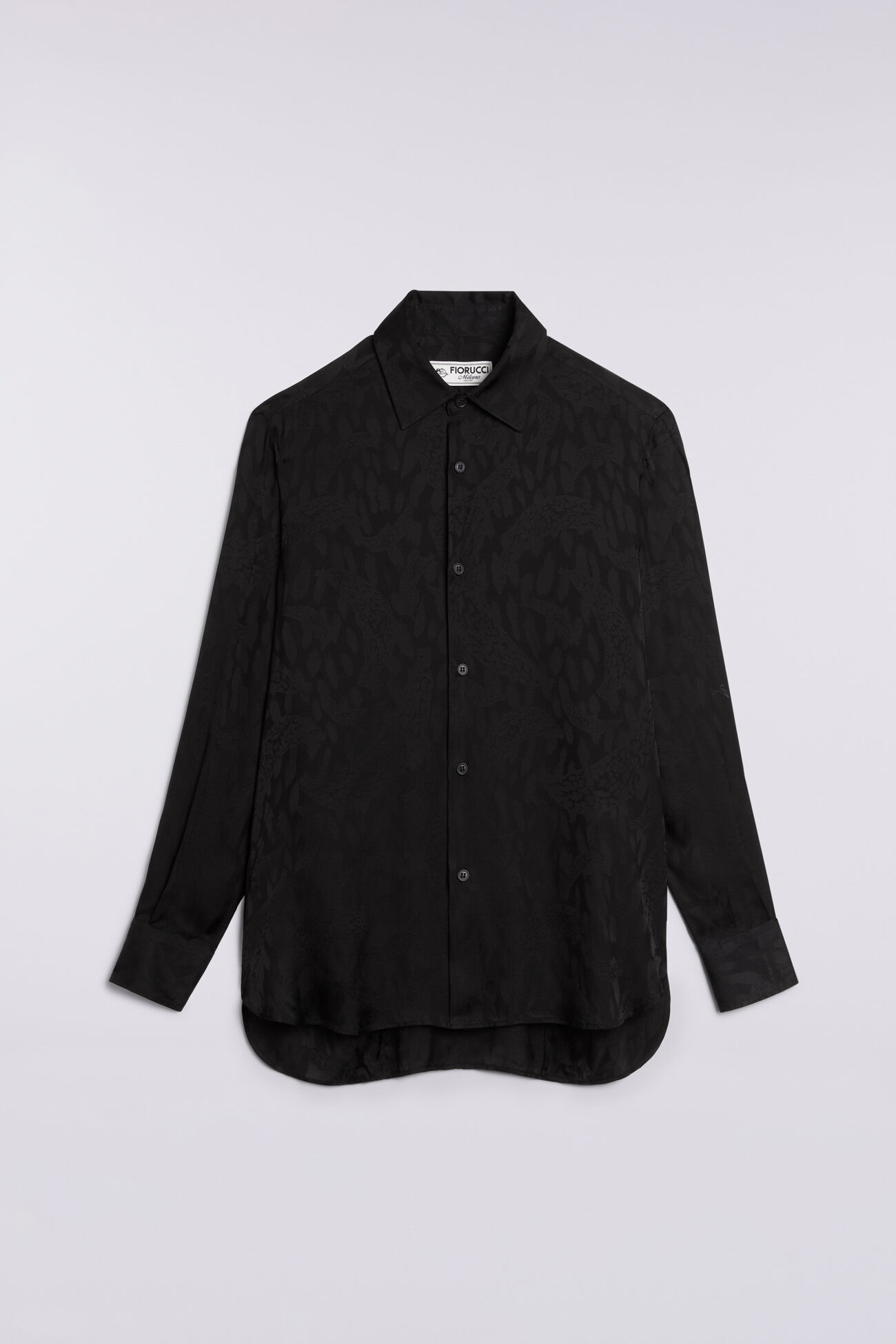 Banimalier Jacquard Shirt Black