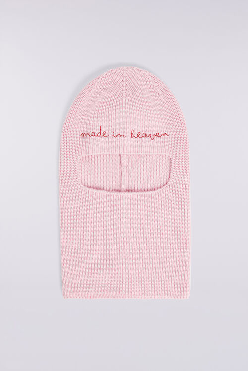 Embroidered Balaklava Pink