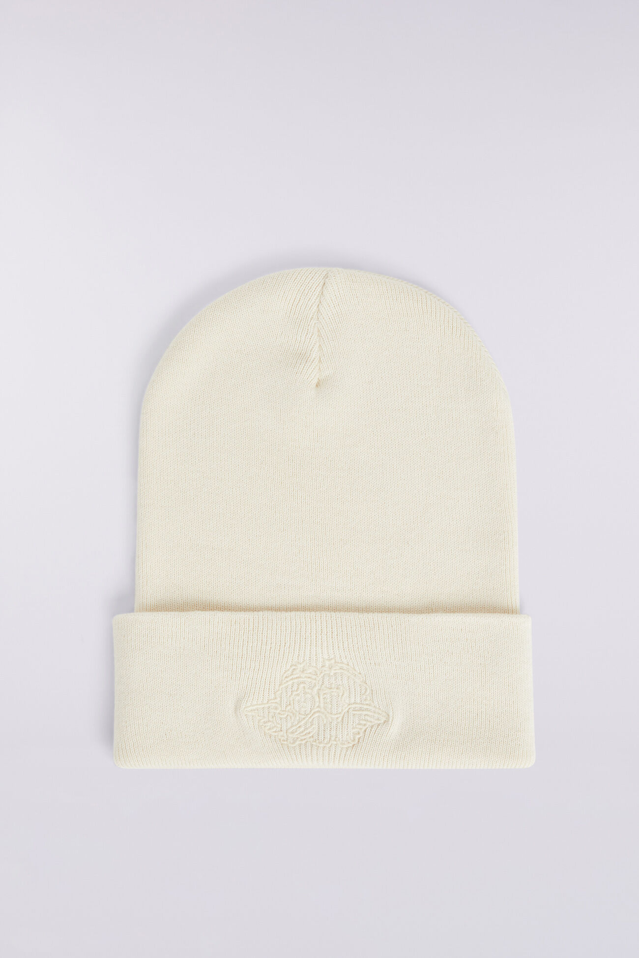 Angels Embroidered Beanie Cream