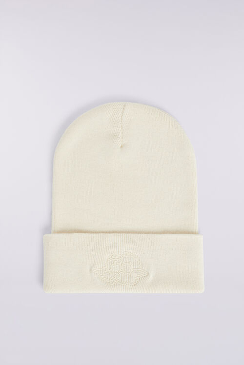 Angels Embroidered Beanie Cream