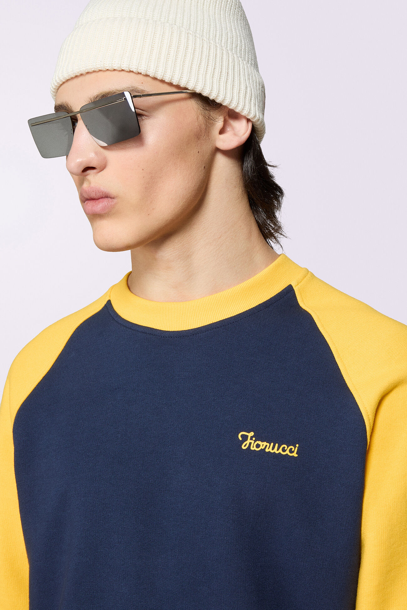 Logo Raglan Sweatshirt Navy