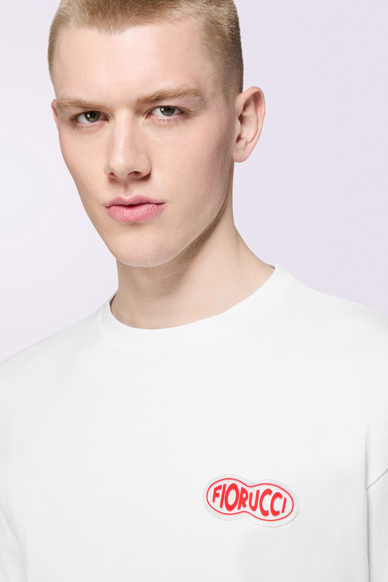 Fish Eye Logo Relaxed T-Shirt White
