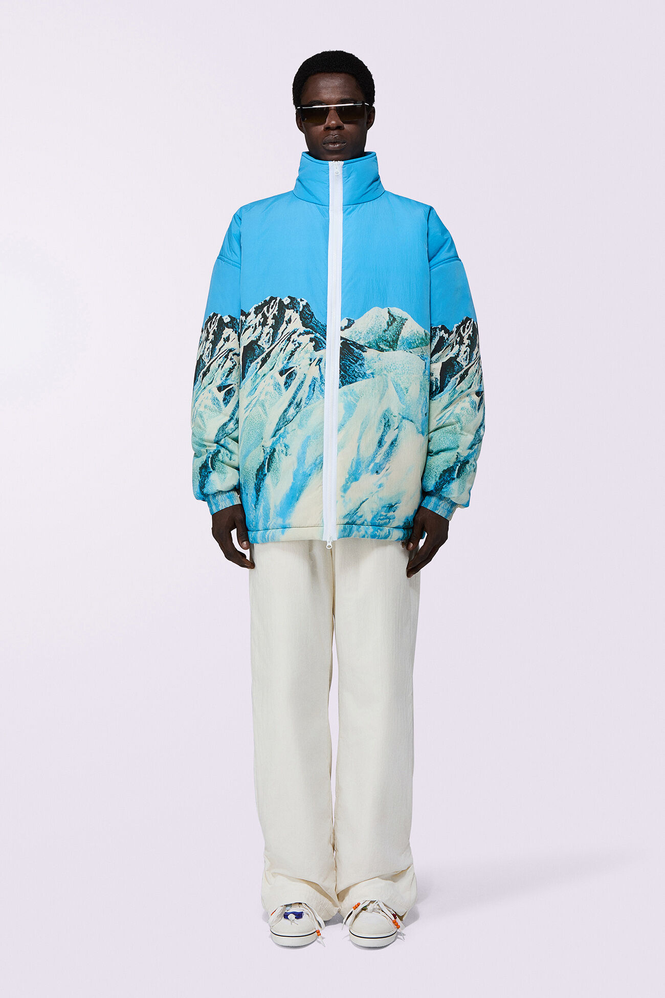 Winter Waterskiing Jacket Blue