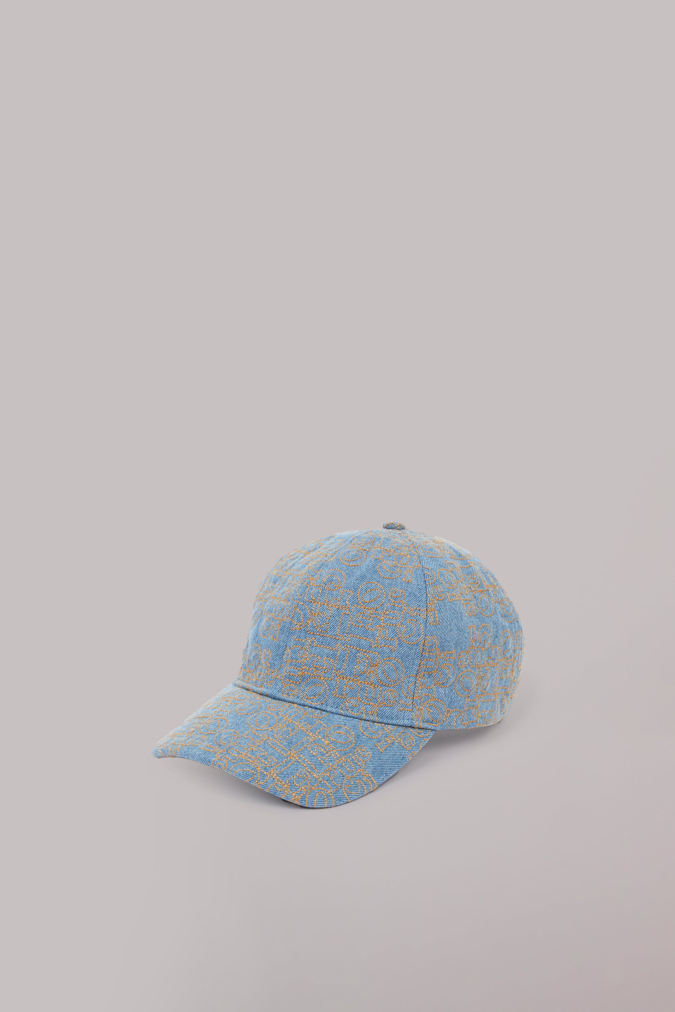 Embroidered Logo Cap Blue