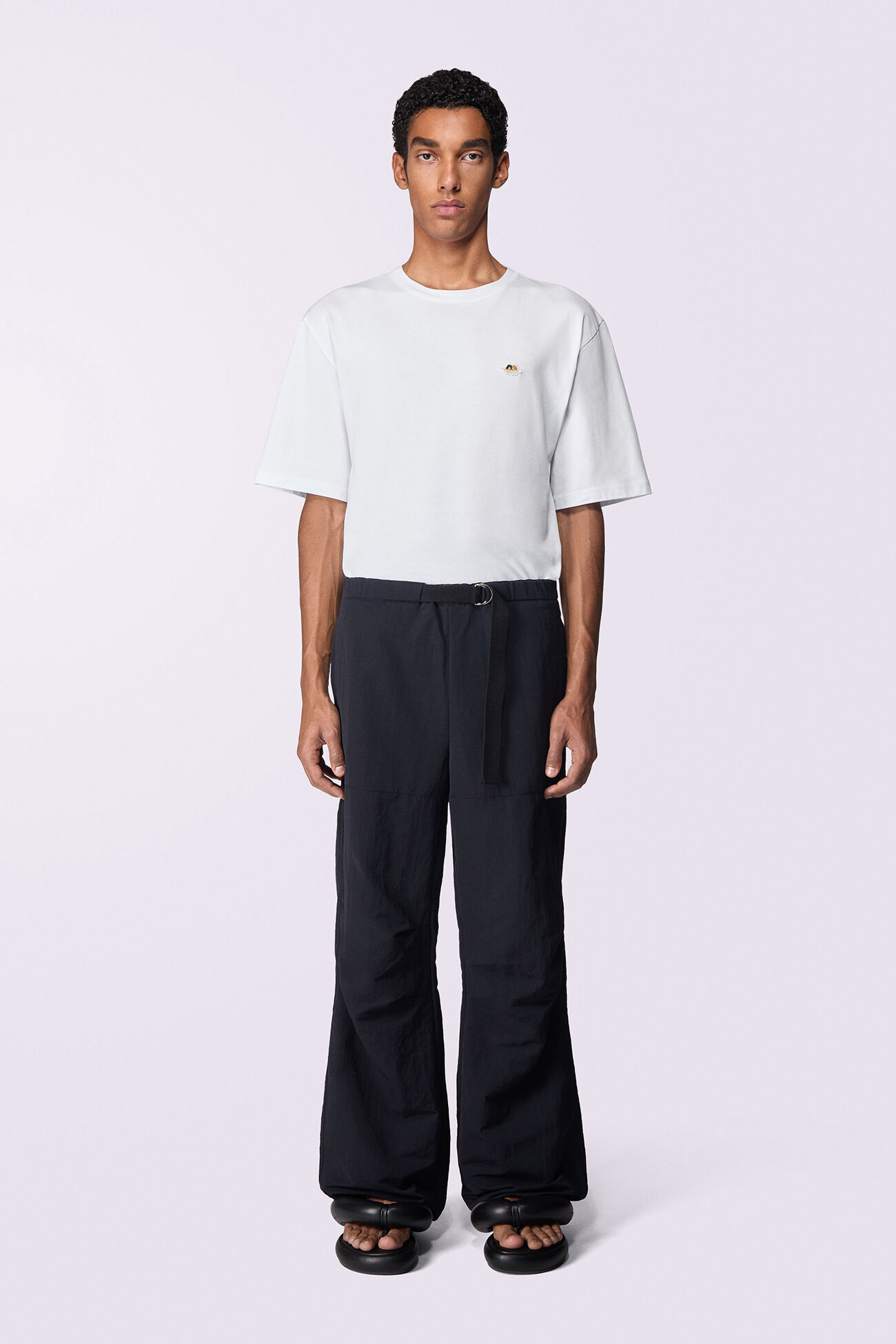 Parachute Trousers Black