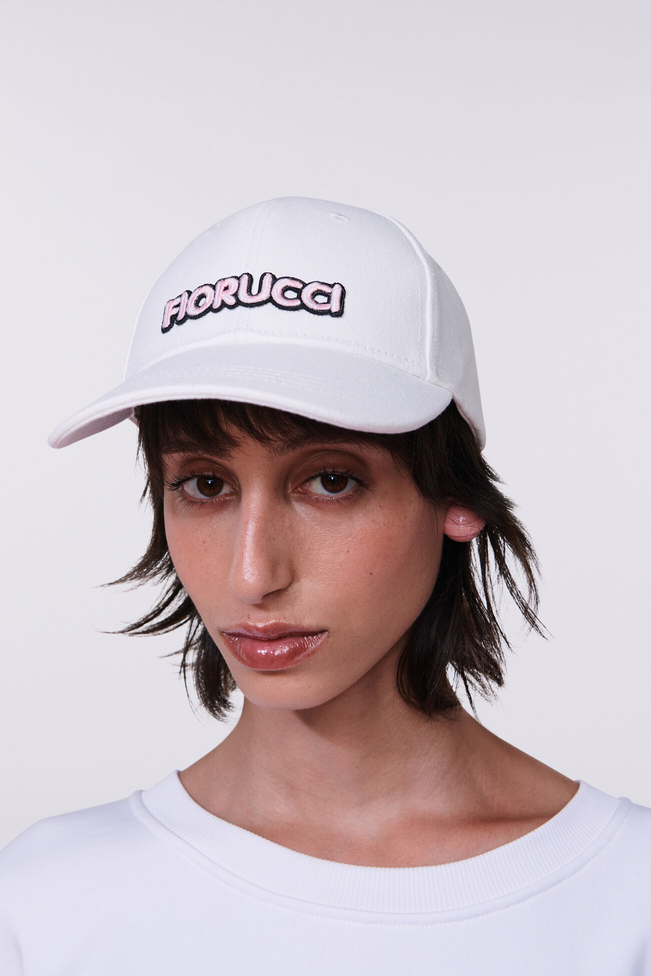 Logo Patch Cap White