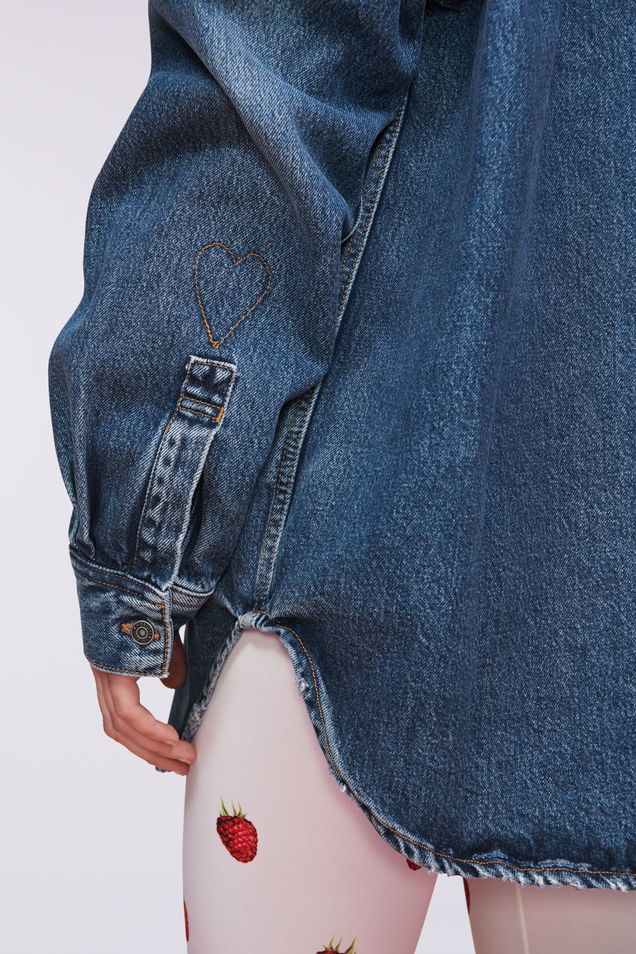 Denim Shirt Mid Blue