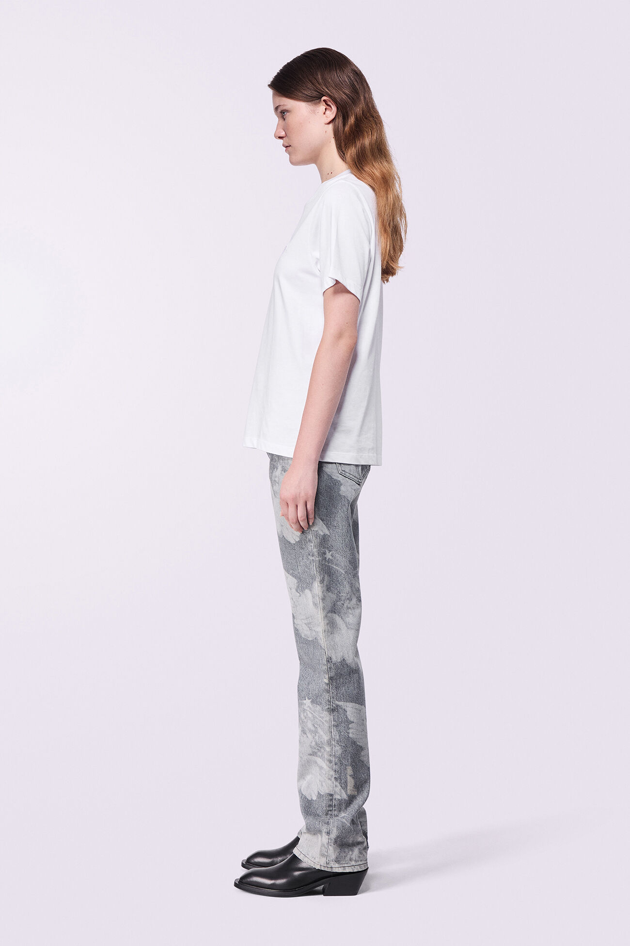 Unisex Angels Straight Fit Jeans Black