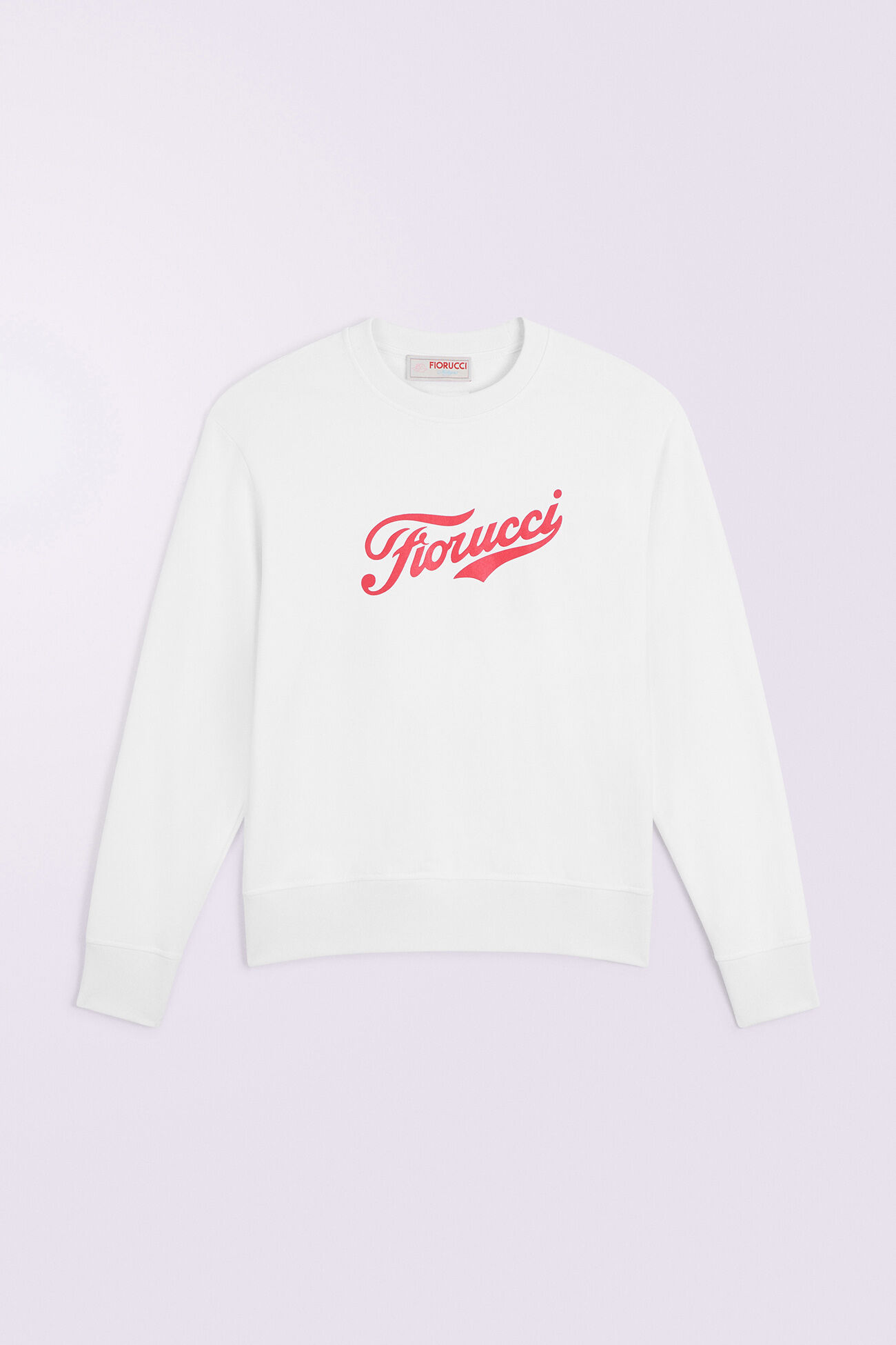 Varsity Logo Regular Sweatshirt White