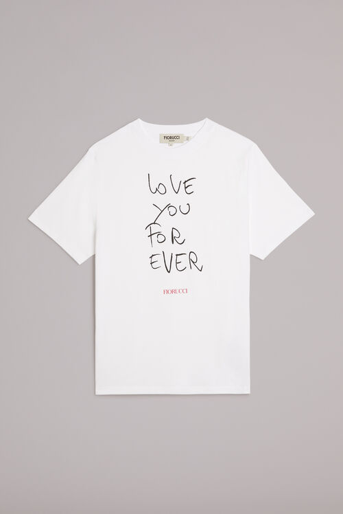 Unisex Love You For Ever T-Shirt White