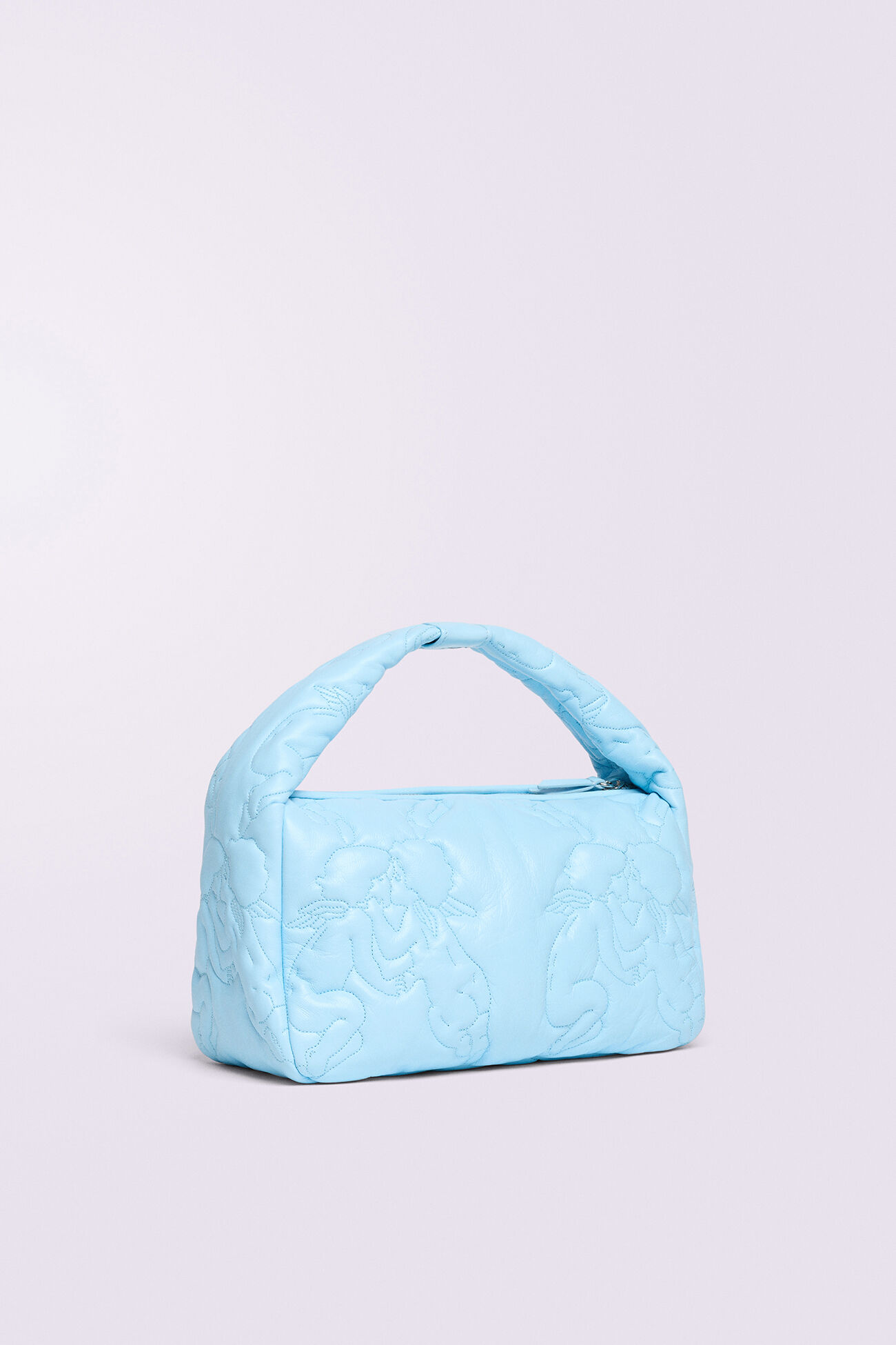 Kissing Angels Quilted Mini Bag Blue