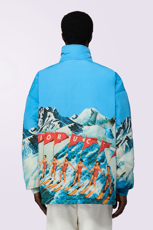 Winter Waterskiing Jacket Blue