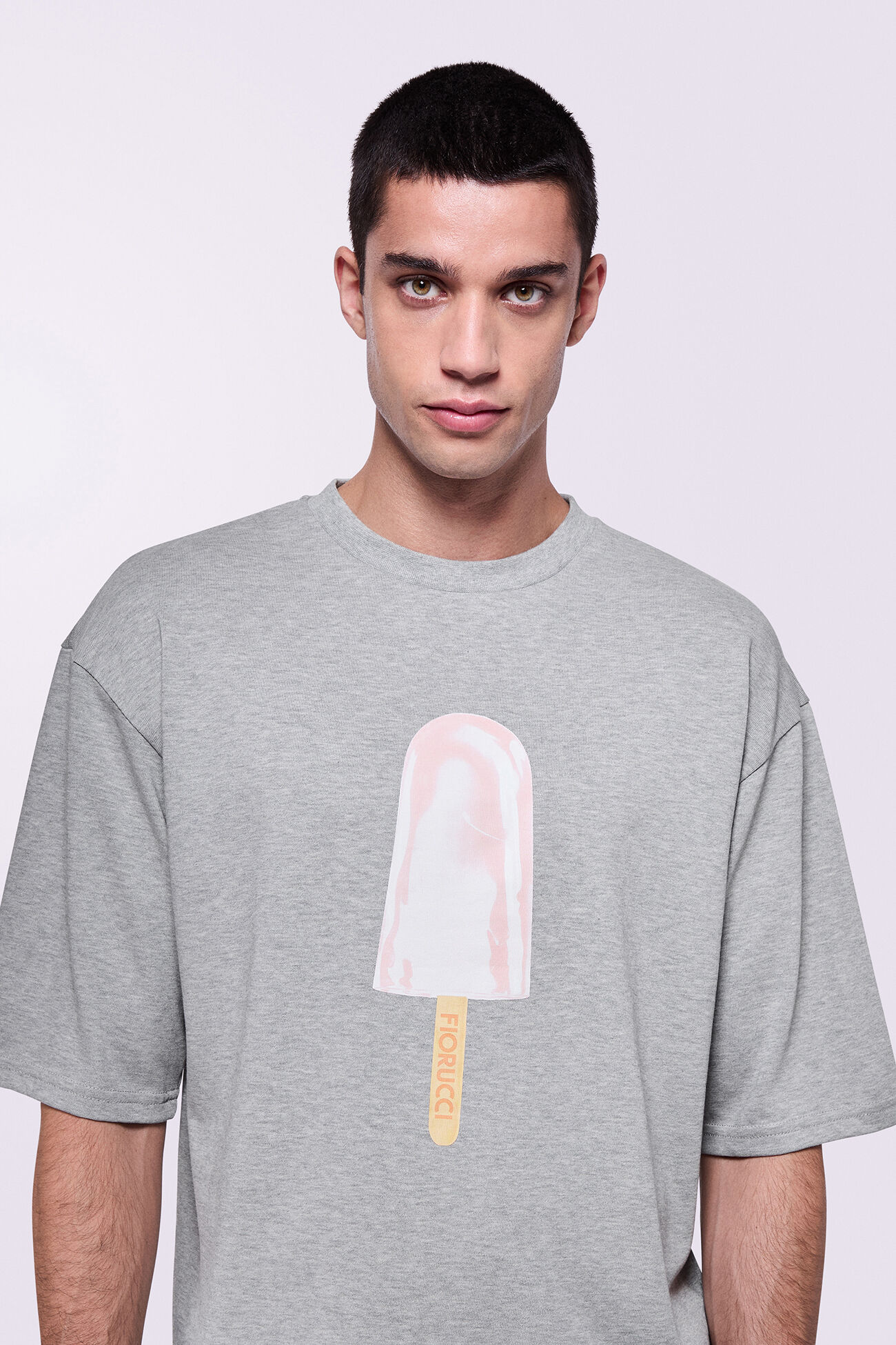 Popsicle Graphic T-Shirt Grey