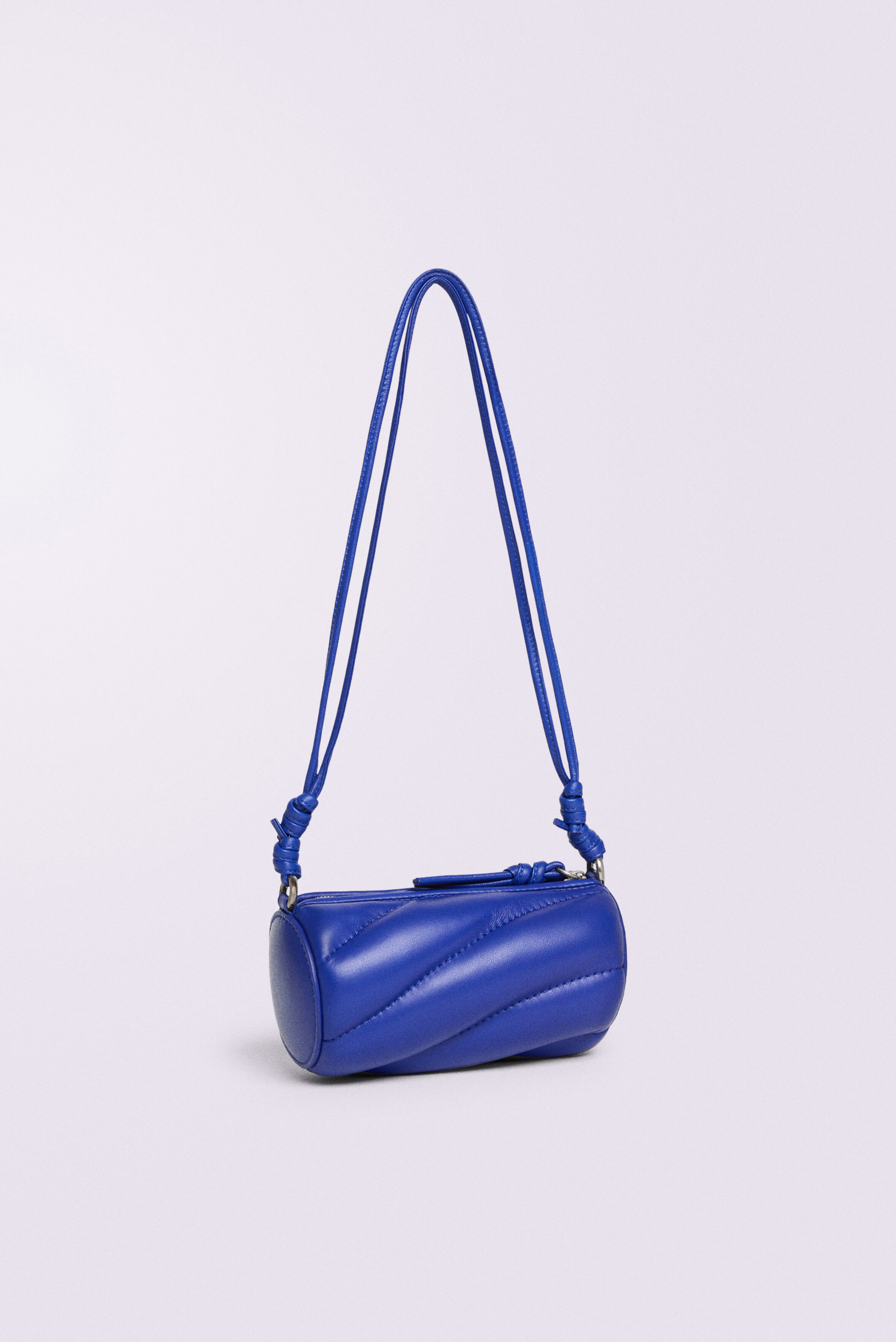 Mella Leather Micro Bag Blue