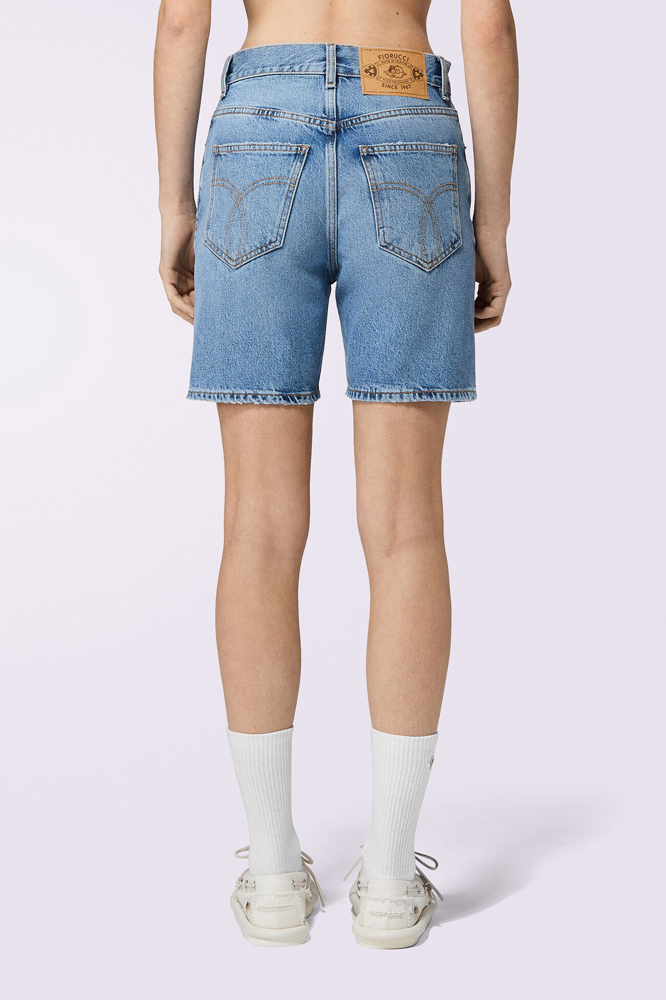 Denim Shorts Light Blue