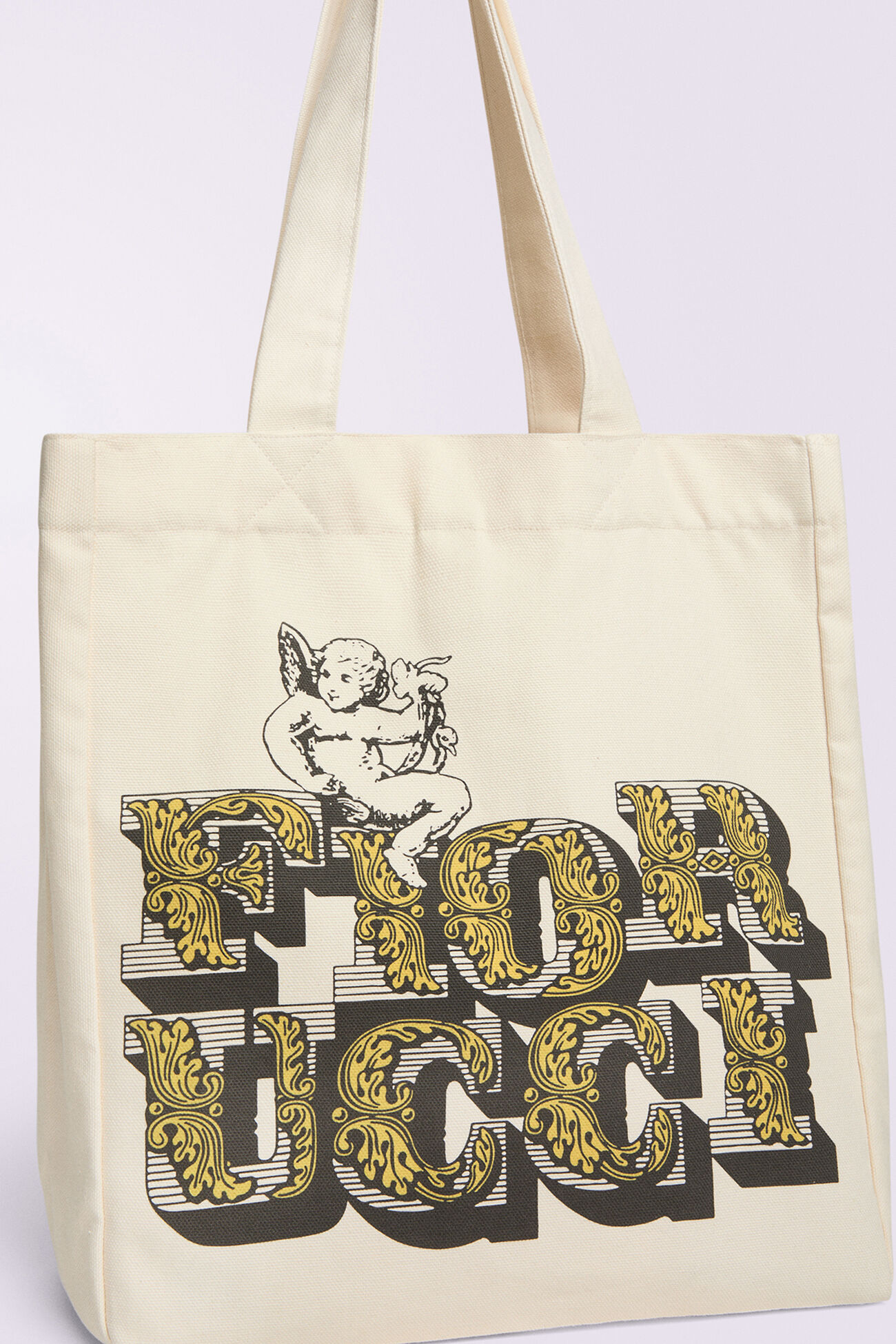 Rococo Logo Tote Bag Off White