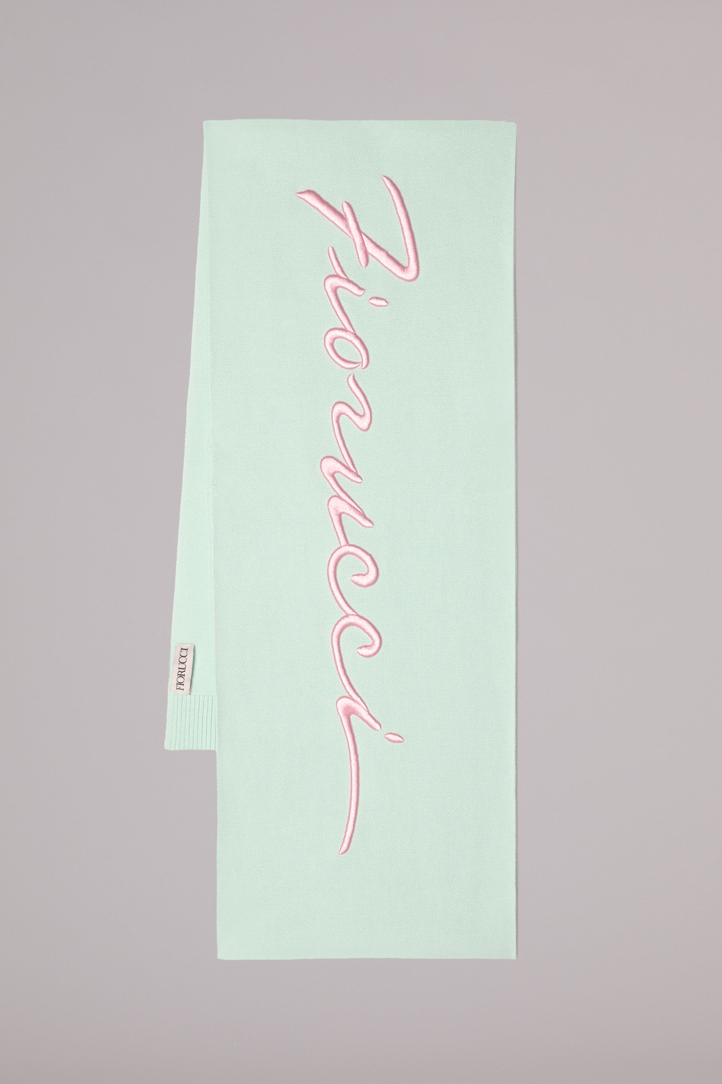 Squiggle Logo Scarf Green