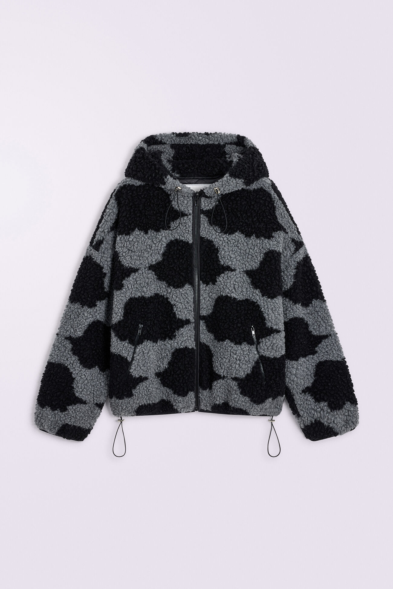 Unisex Angels Sherpa Jacket Black