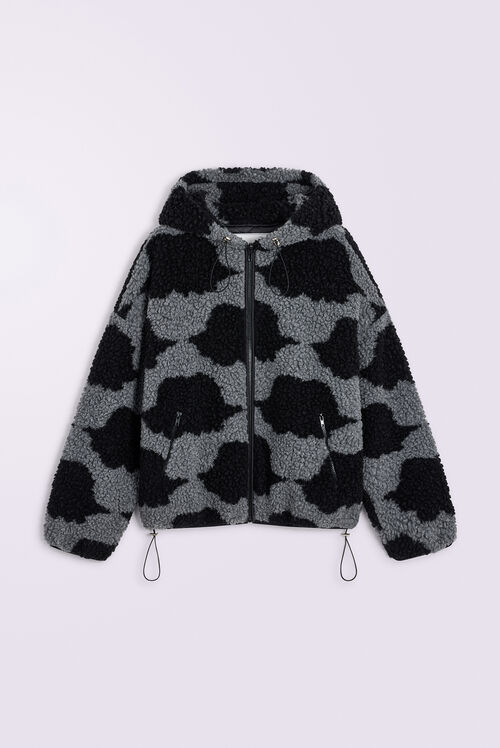 Unisex Angels Sherpa Jacket Black