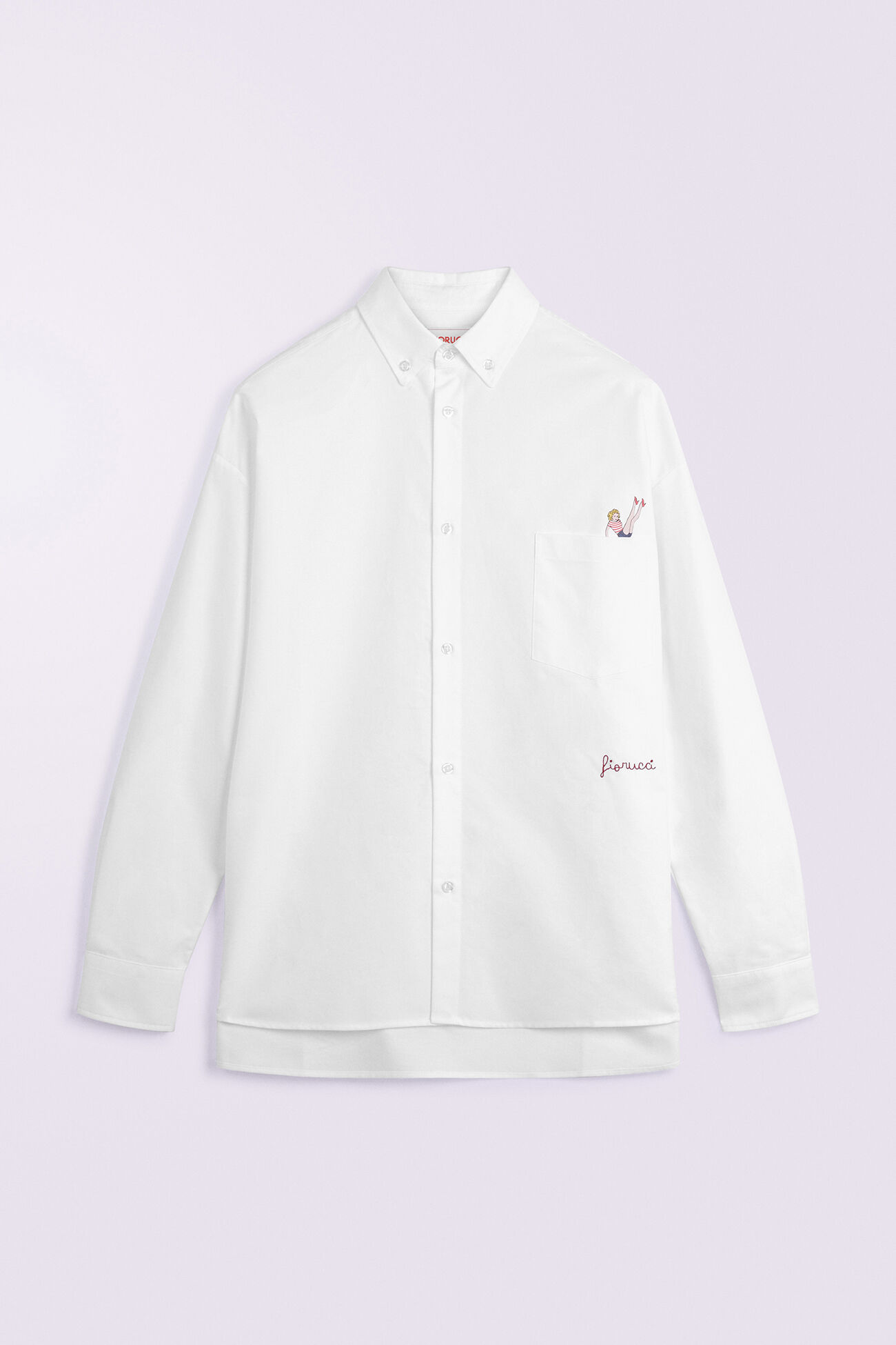 Pin Up Lover Shirt White